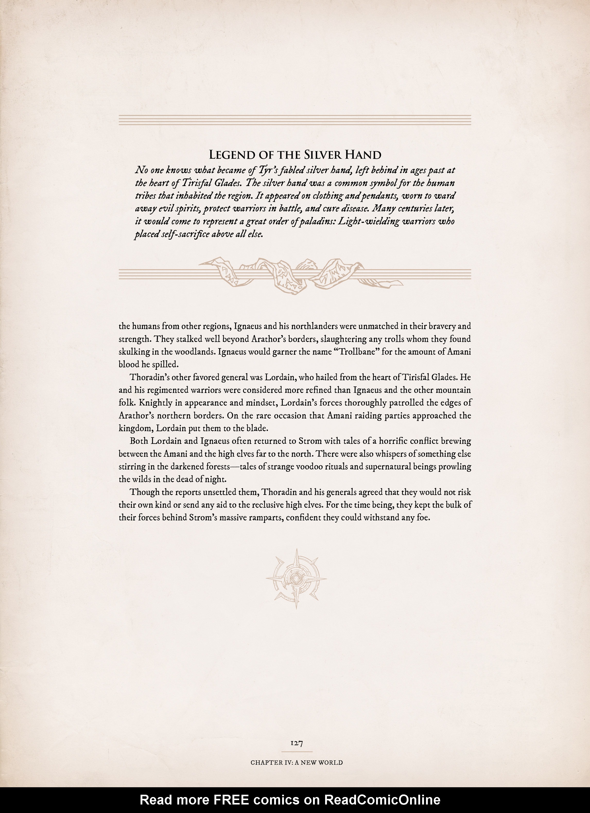 Read online World of Warcraft Chronicle Vol. 1 comic -  Issue # Full - 121