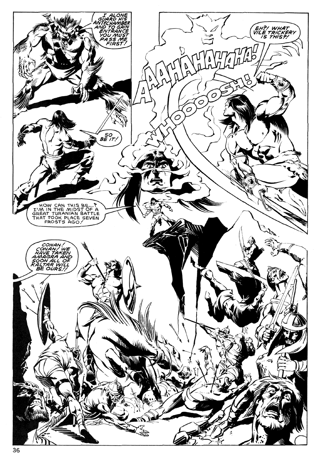The Savage Sword Of Conan issue 120 - Page 37