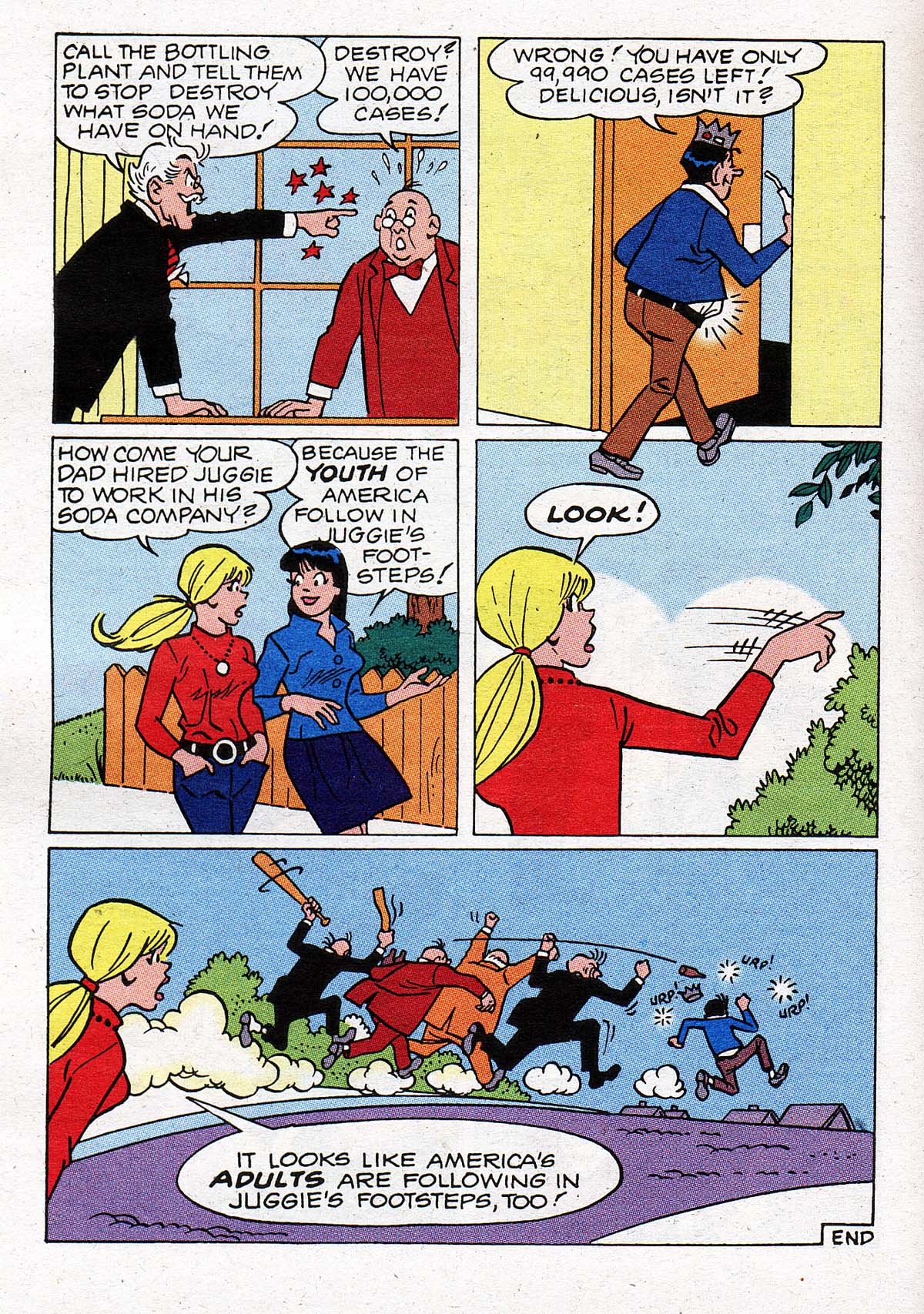 Read online Jughead's Double Digest Magazine comic -  Issue #92 - 128