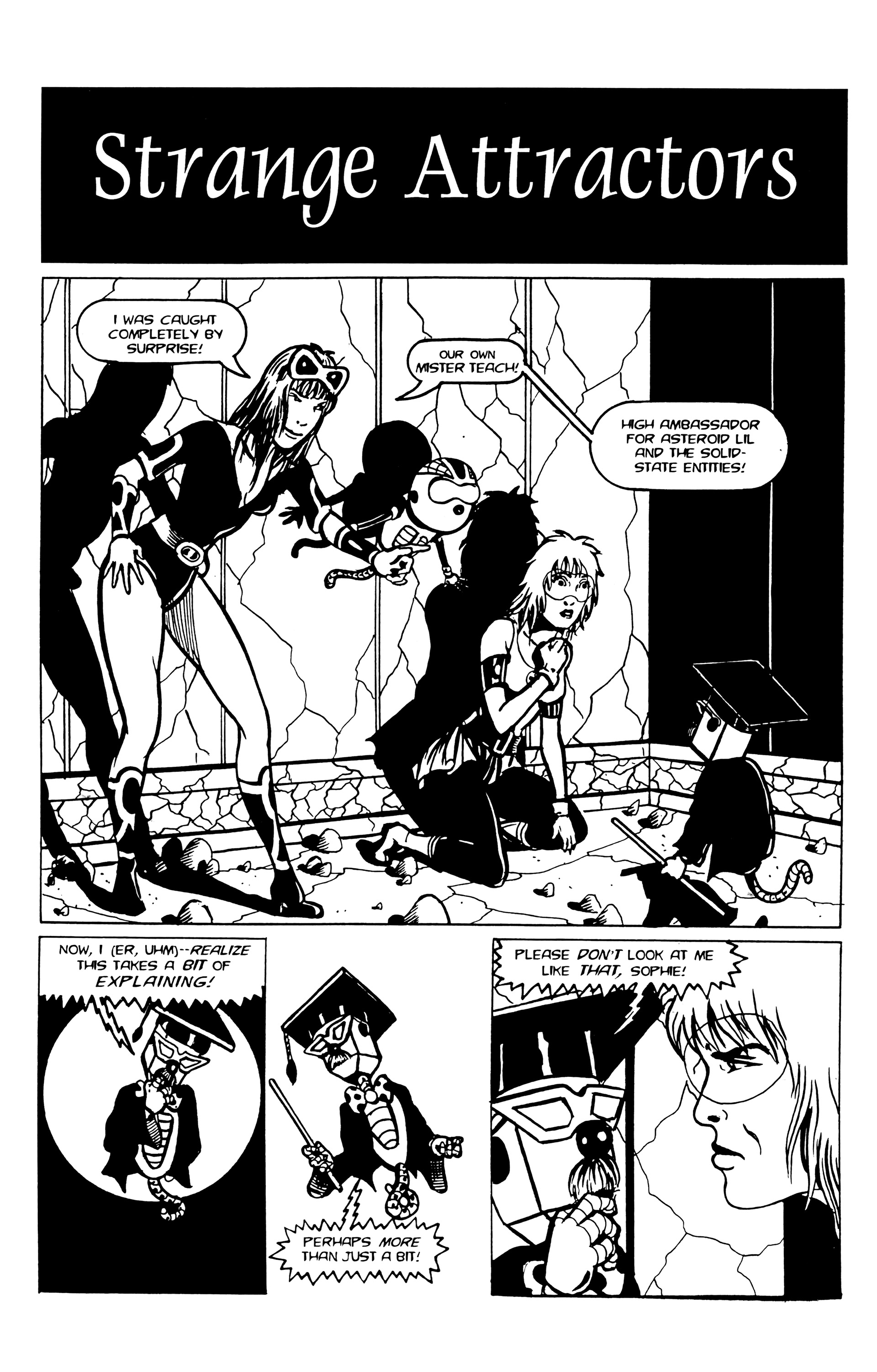 Read online Strange Attractors (1993) comic -  Issue #15 - 3