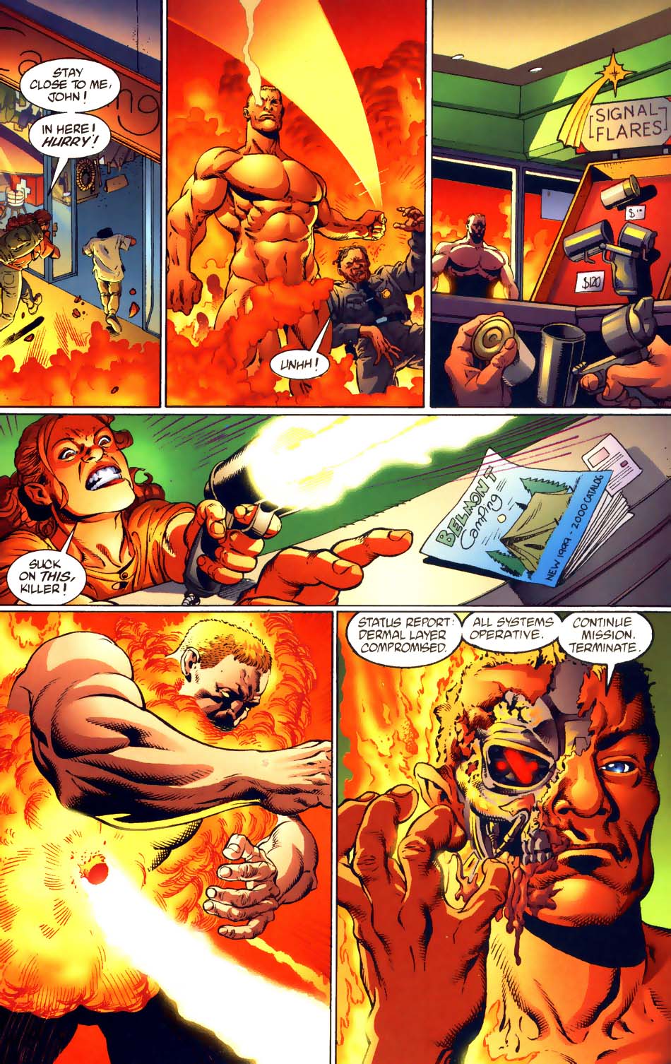 Read online Superman vs. The Terminator: Death to the Future comic -  Issue #1 - 6