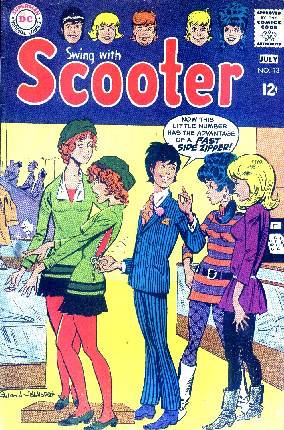 Read online Swing With Scooter comic -  Issue #13 - 1