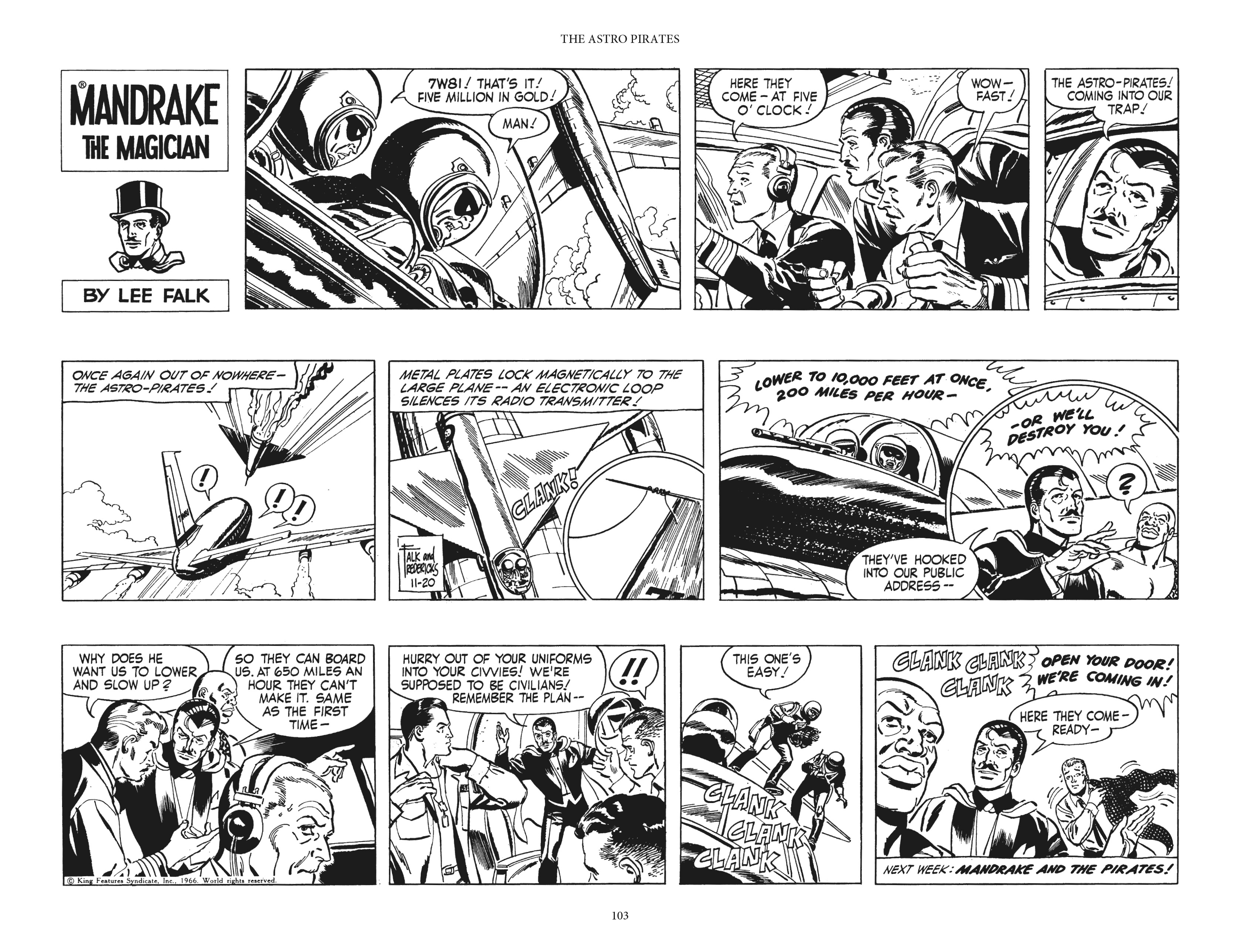 Read online Mandrake the Magician: The Fred Fredricks Sundays comic -  Issue # TPB (Part 2) - 4