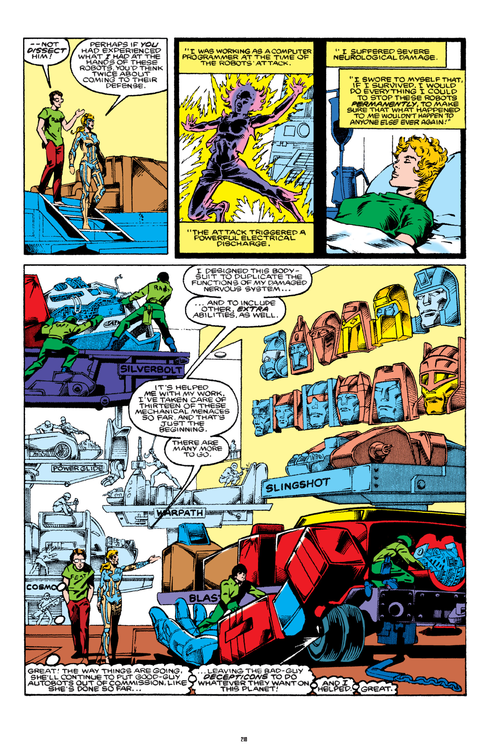 Read online The Transformers Classics comic -  Issue # TPB 2 - 219