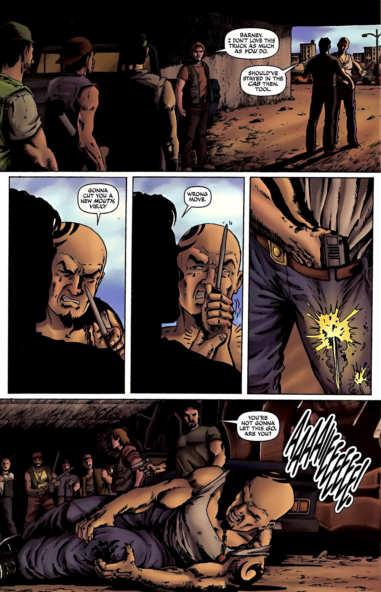 Read online The Expendables comic -  Issue #1 - 22