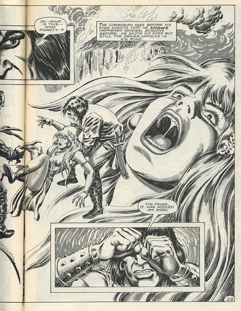 Read online The Savage Sword Of Conan comic -  Issue #140 - 29