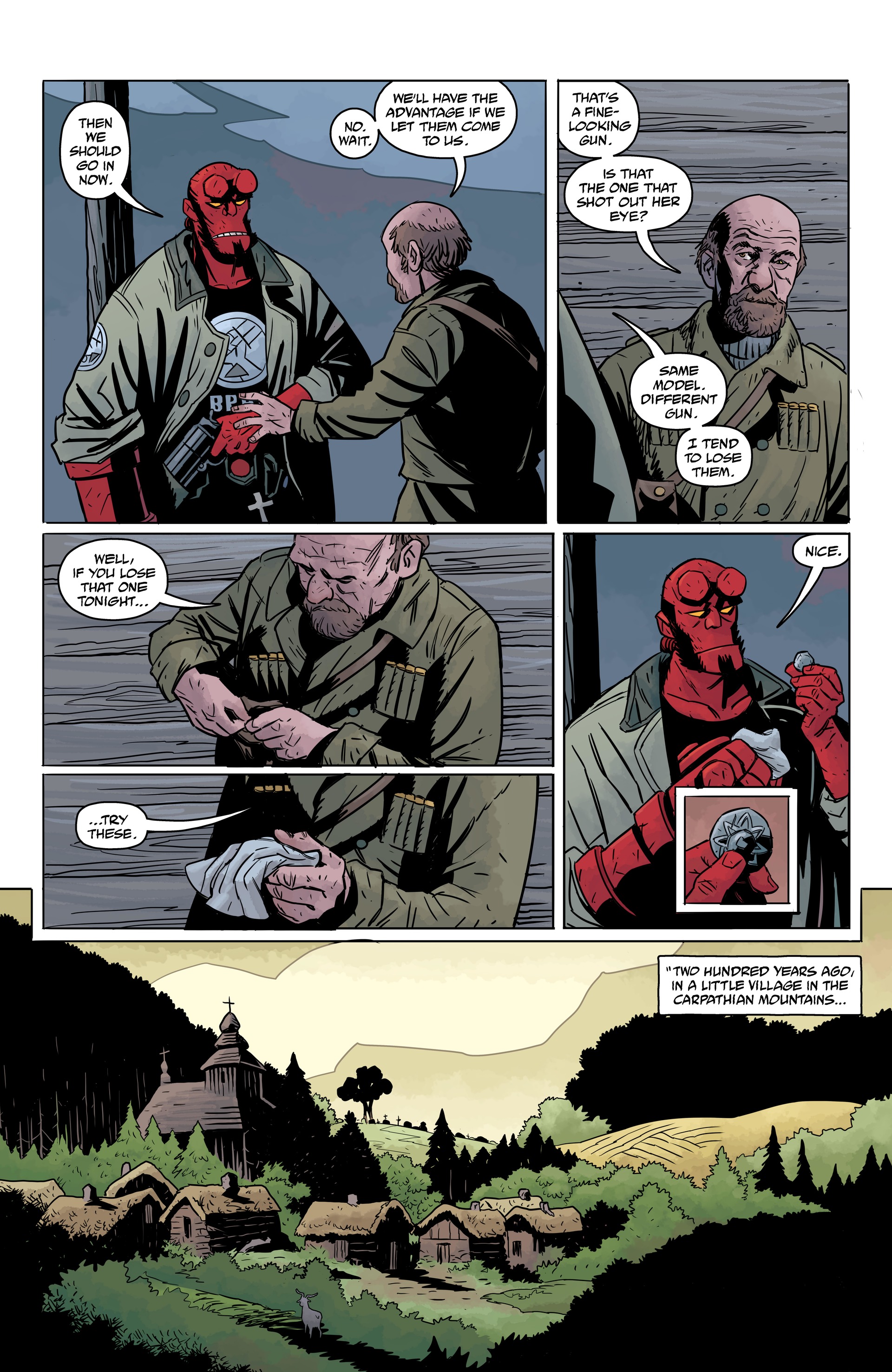 Read online Hellboy and the B.P.R.D.: The Return of Effie Kolb and Others comic -  Issue # TPB (Part 1) - 64
