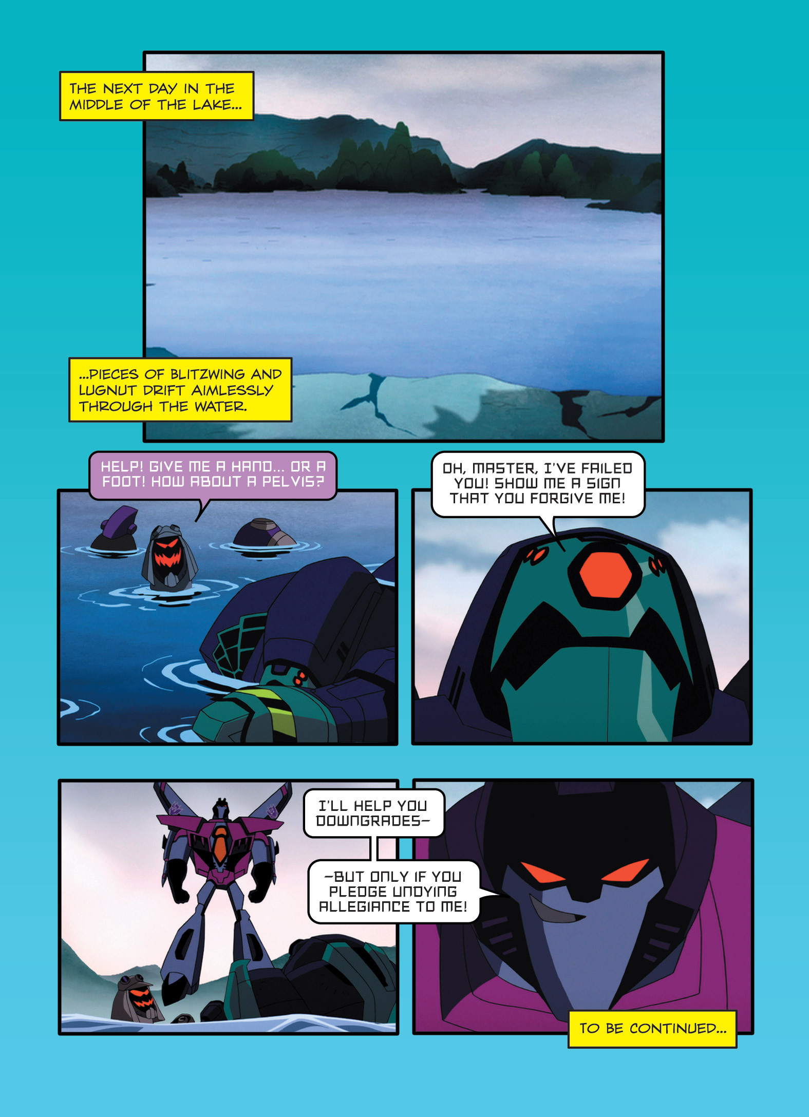 Read online Transformers Animated comic -  Issue #5 - 111