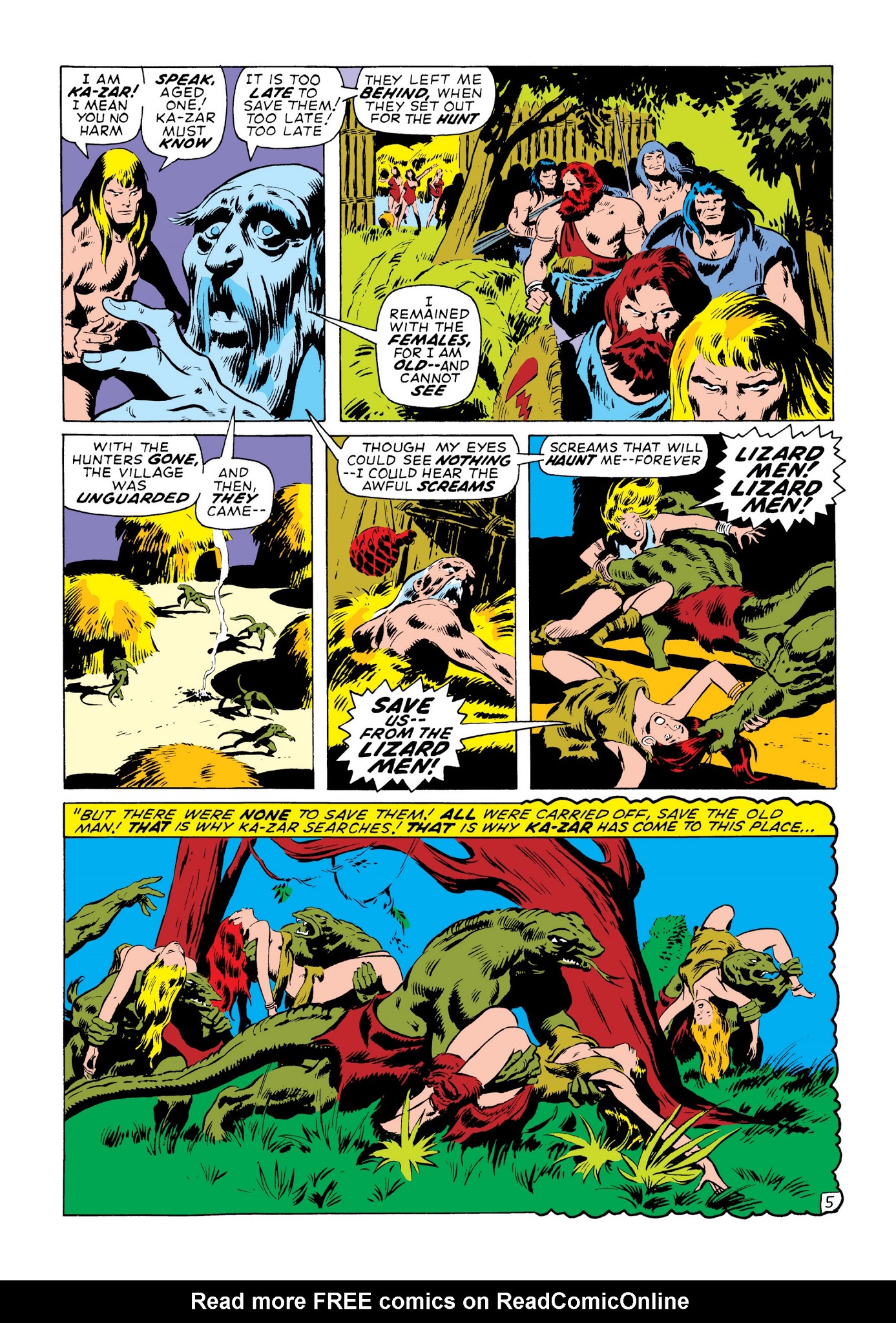 Read online Marvel Masterworks: Ka-Zar comic -  Issue # TPB 1 (Part 2) - 34