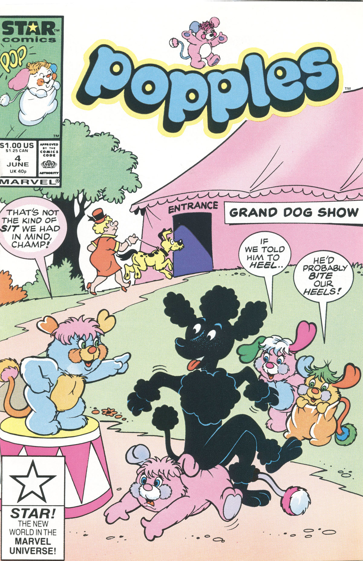 Read online Popples comic -  Issue #4 - 1