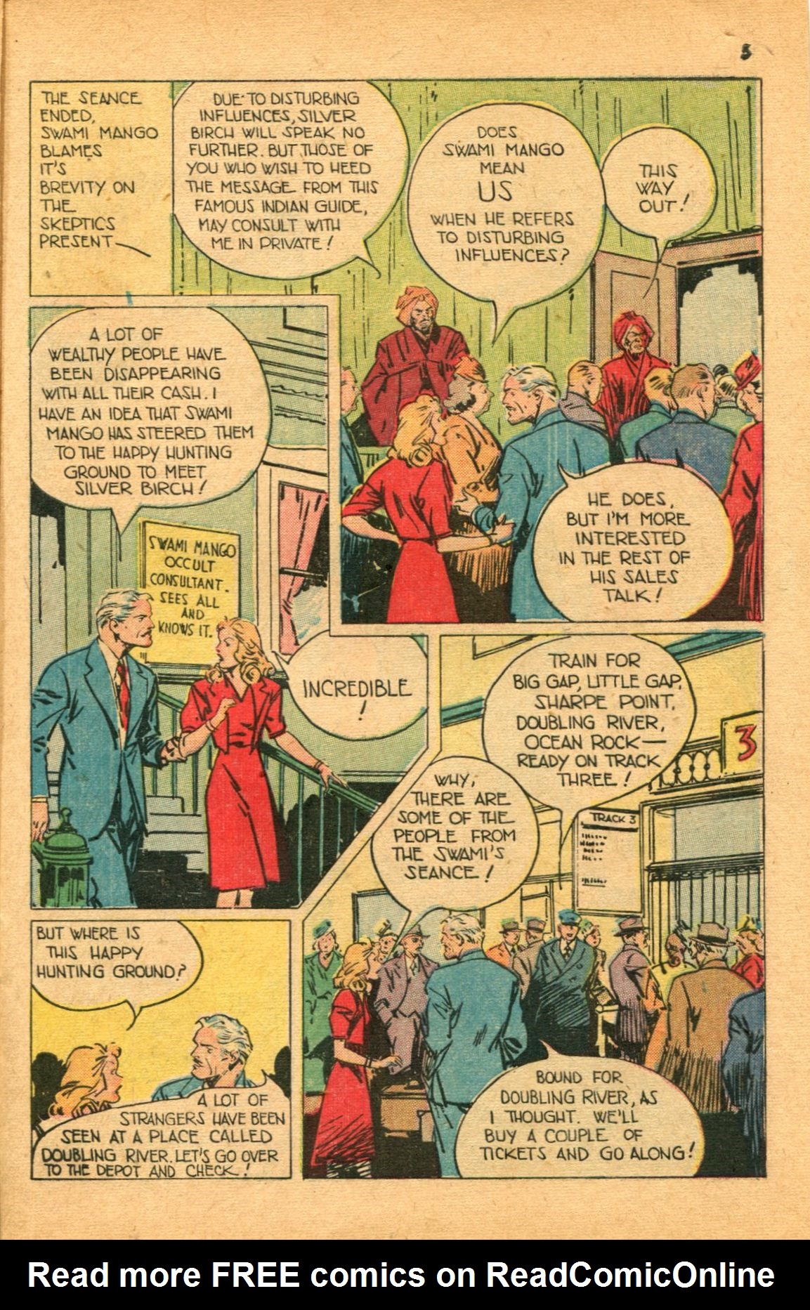 Read online Super-Magician Comics comic -  Issue #46 - 5