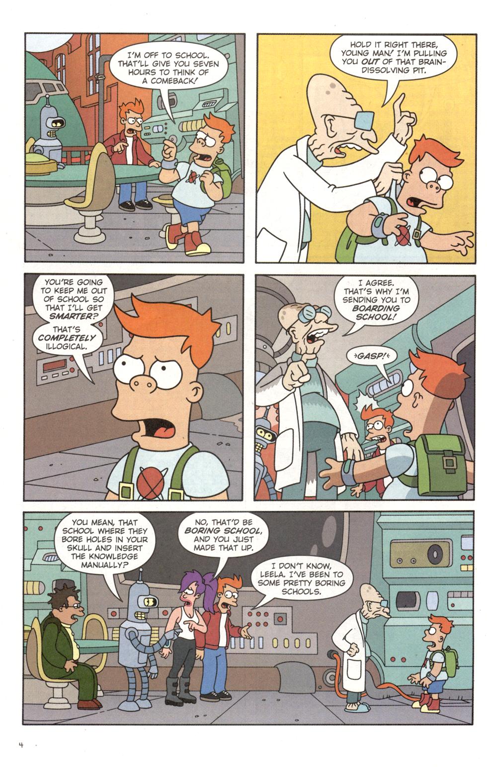 Read online Futurama Comics comic -  Issue #16 - 5