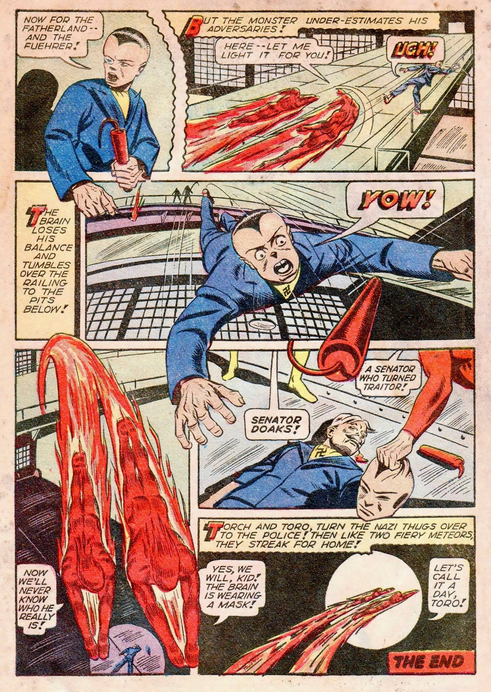 Read online The Human Torch (1940) comic -  Issue #15 - 14
