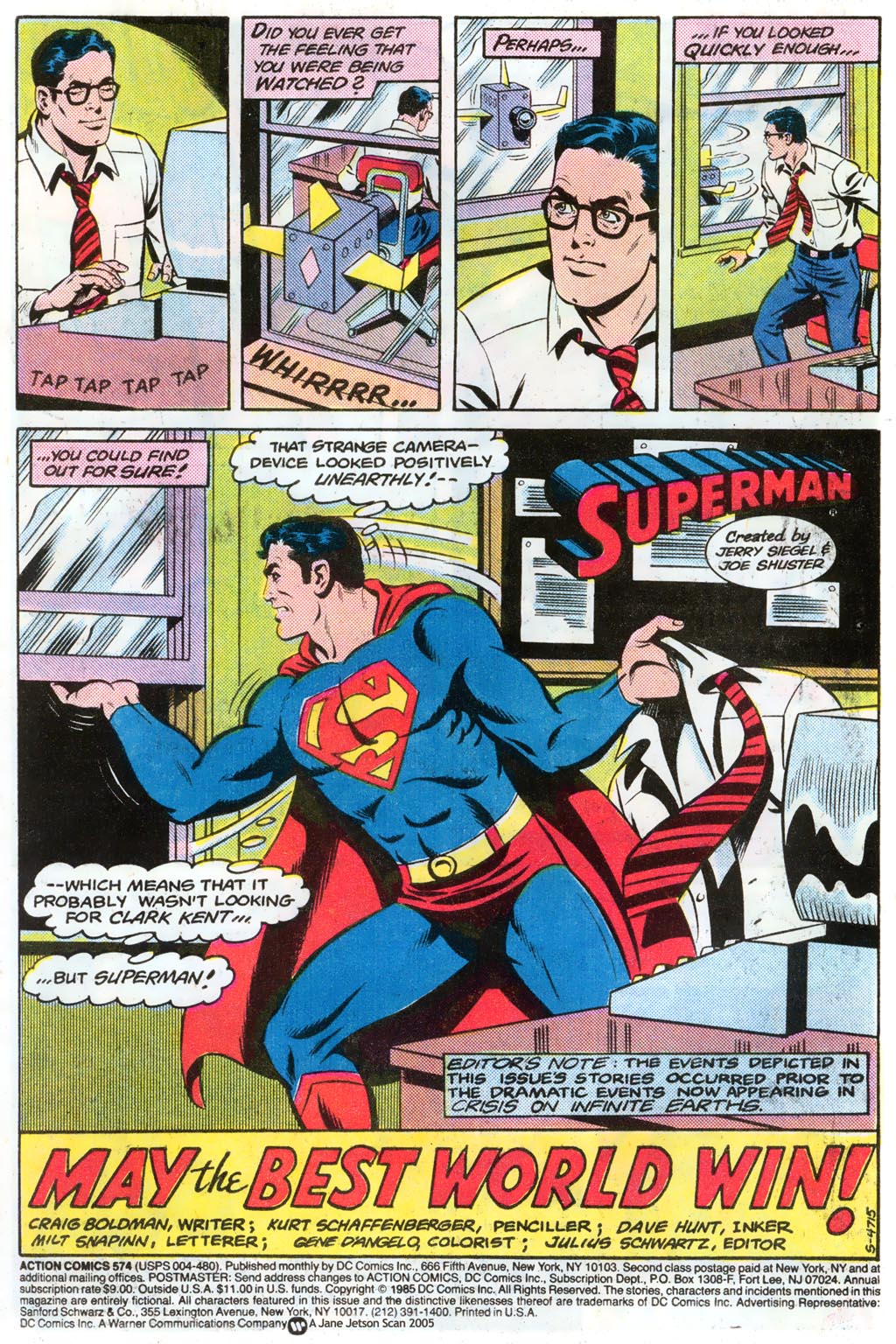 Read online Action Comics (1938) comic -  Issue #574 - 3
