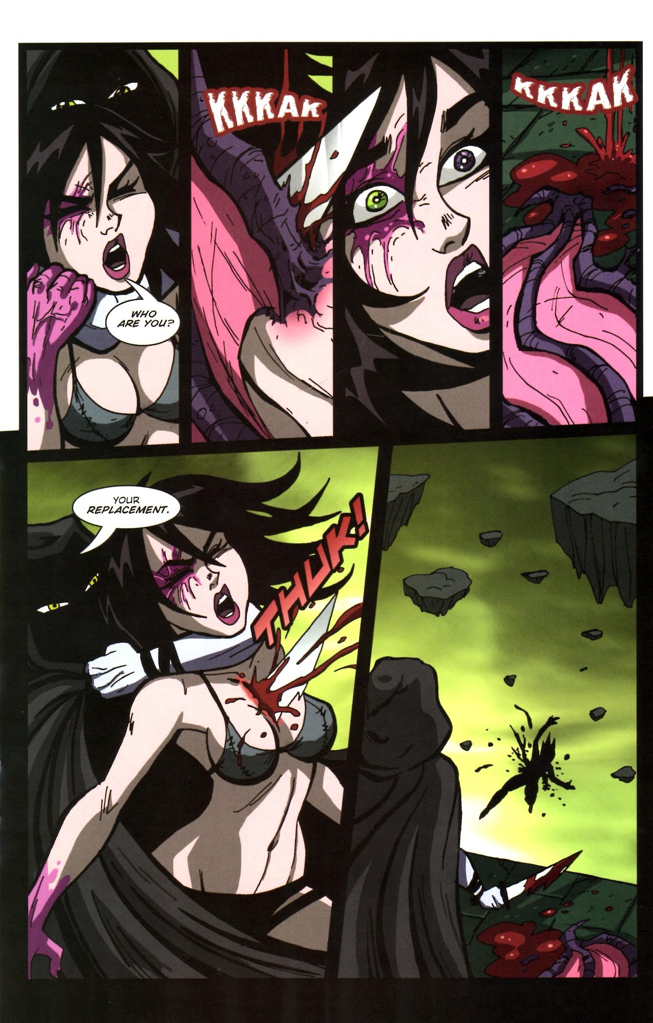 Read online [email protected]: The Witch Queen comic -  Issue #4 - 7