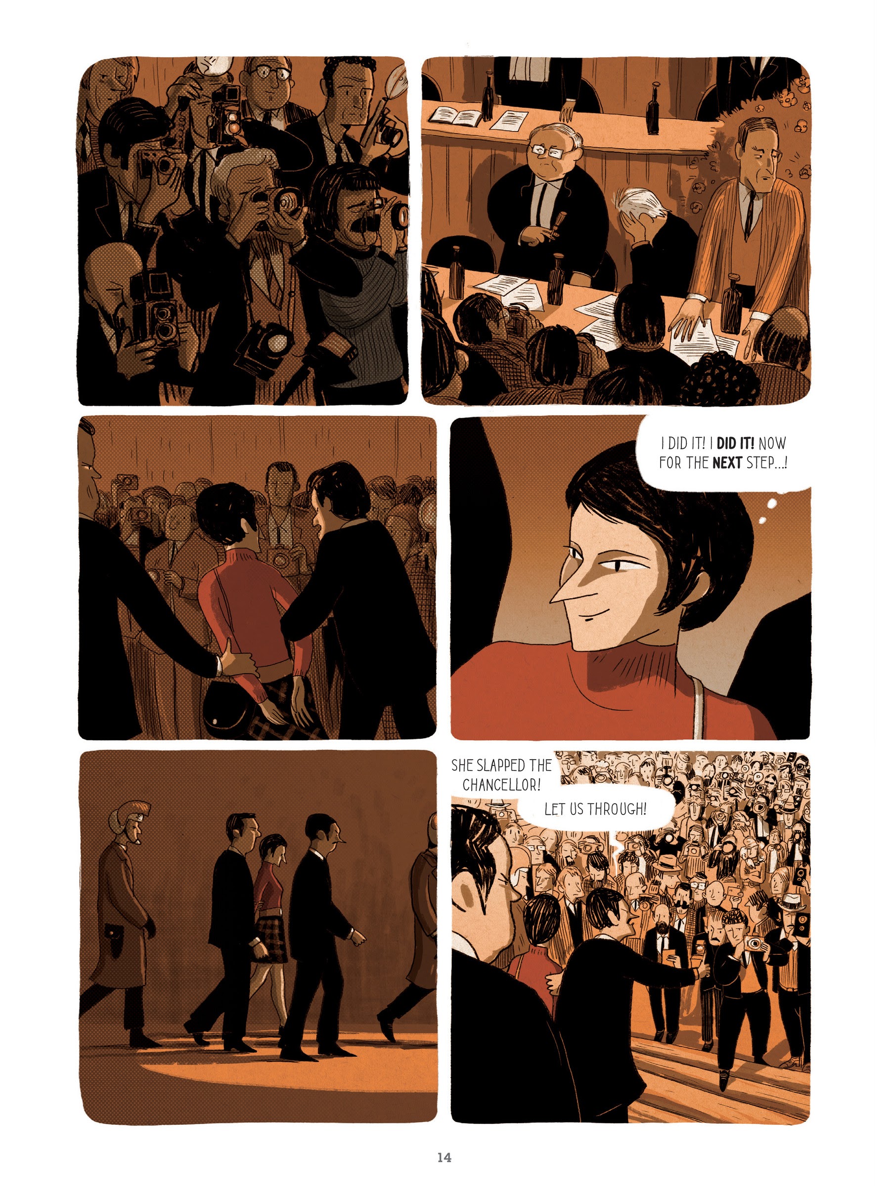 Read online For Justice: The Serge & Beate Klarsfeld Story comic -  Issue # TPB (Part 1) - 15