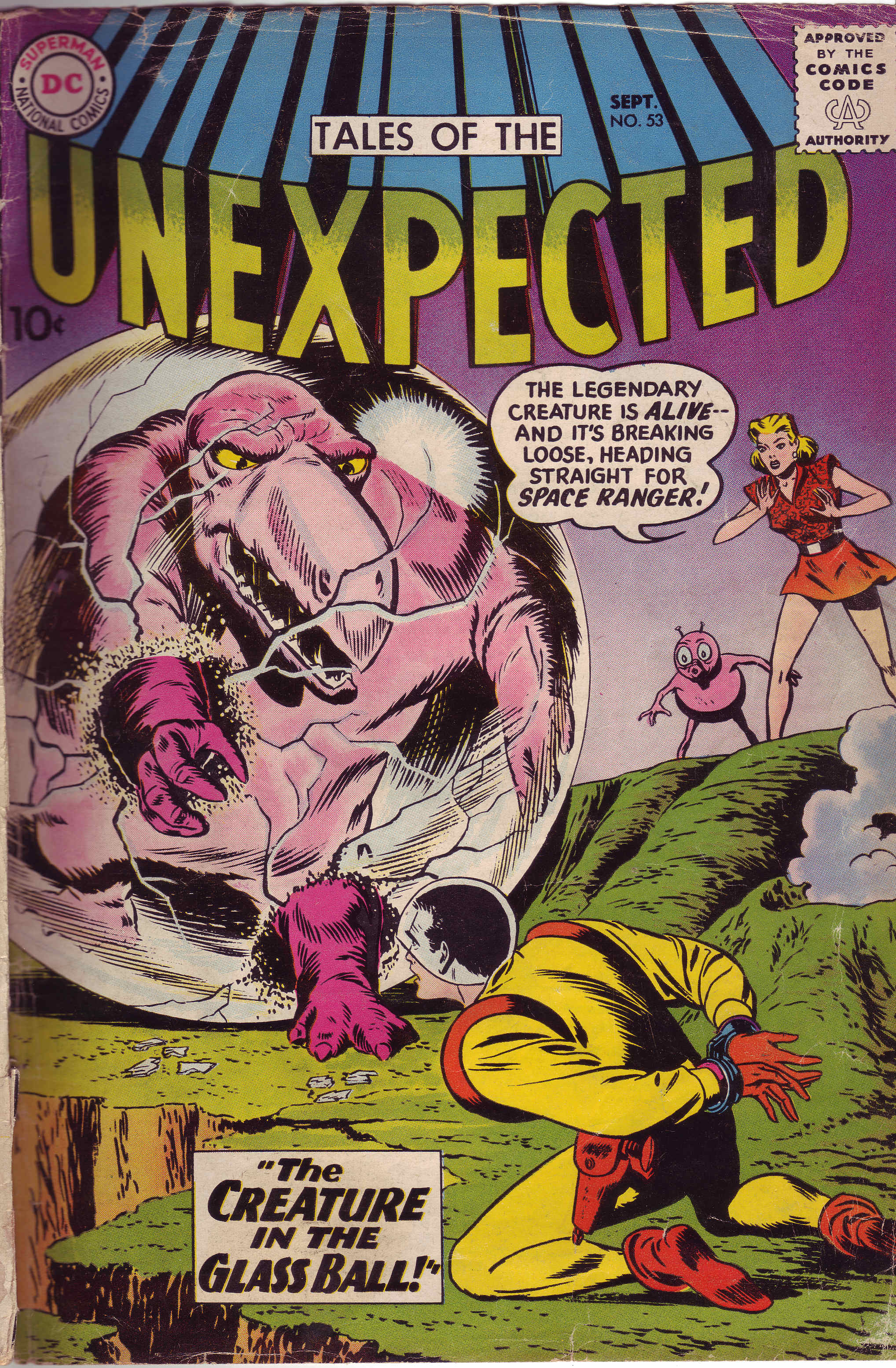 Read online Tales of the Unexpected comic -  Issue #53 - 1