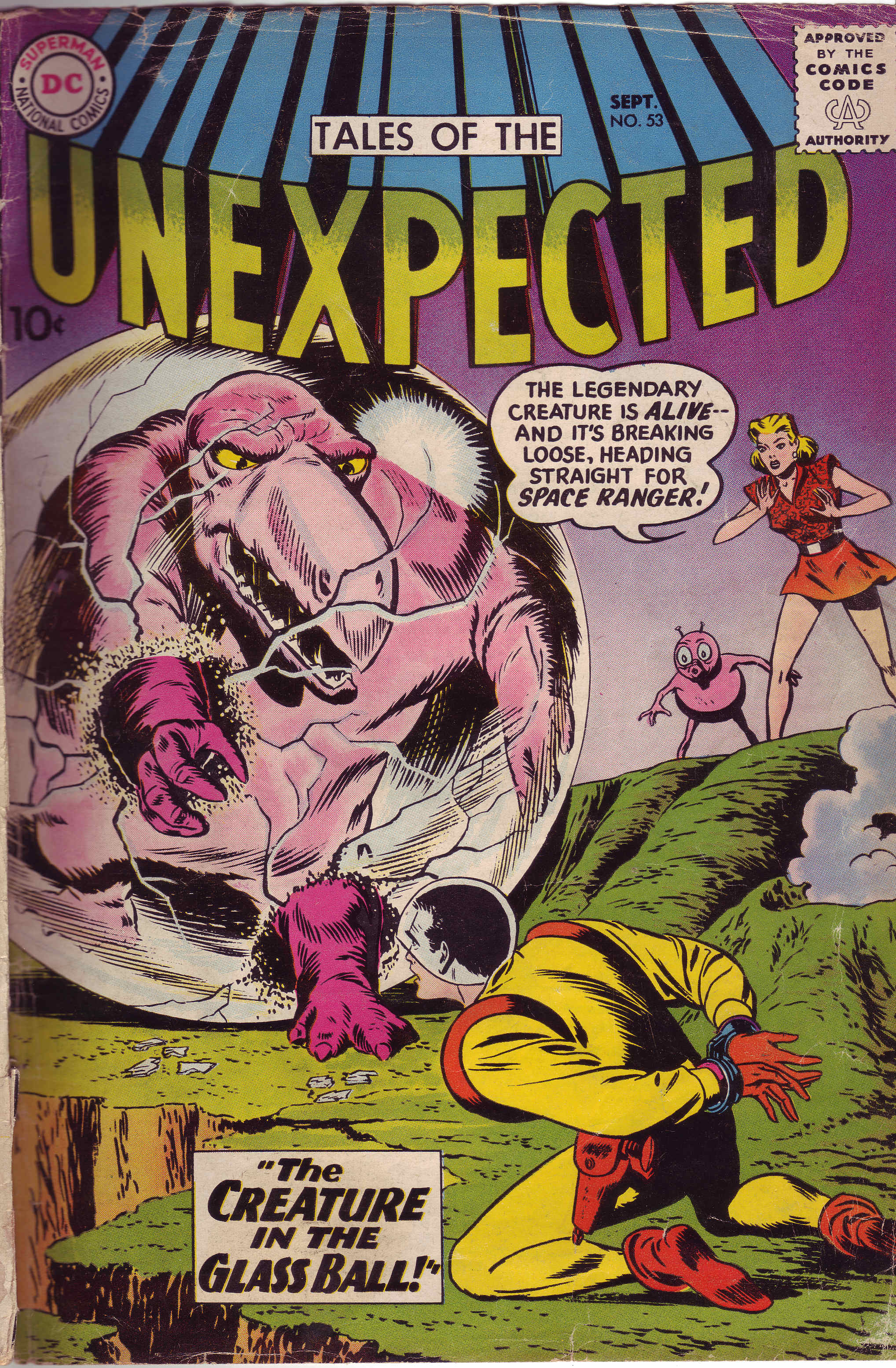 Read online Tales of the Unexpected comic -  Issue #53 - 1