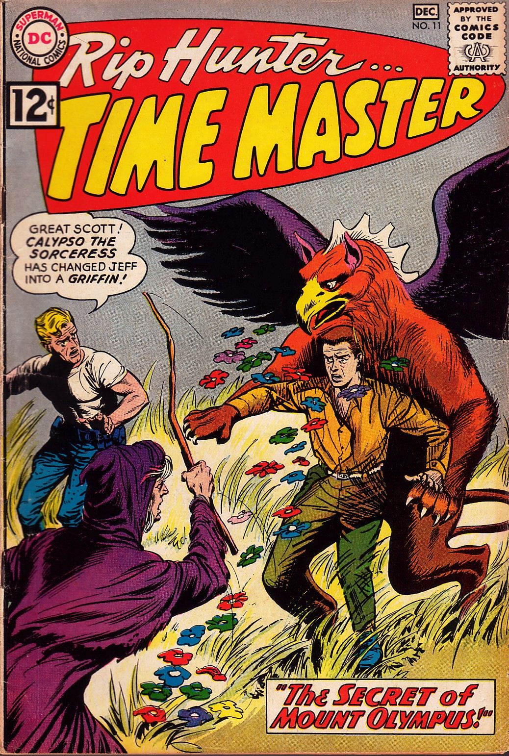 Read online Rip Hunter...Time Master comic -  Issue #11 - 1