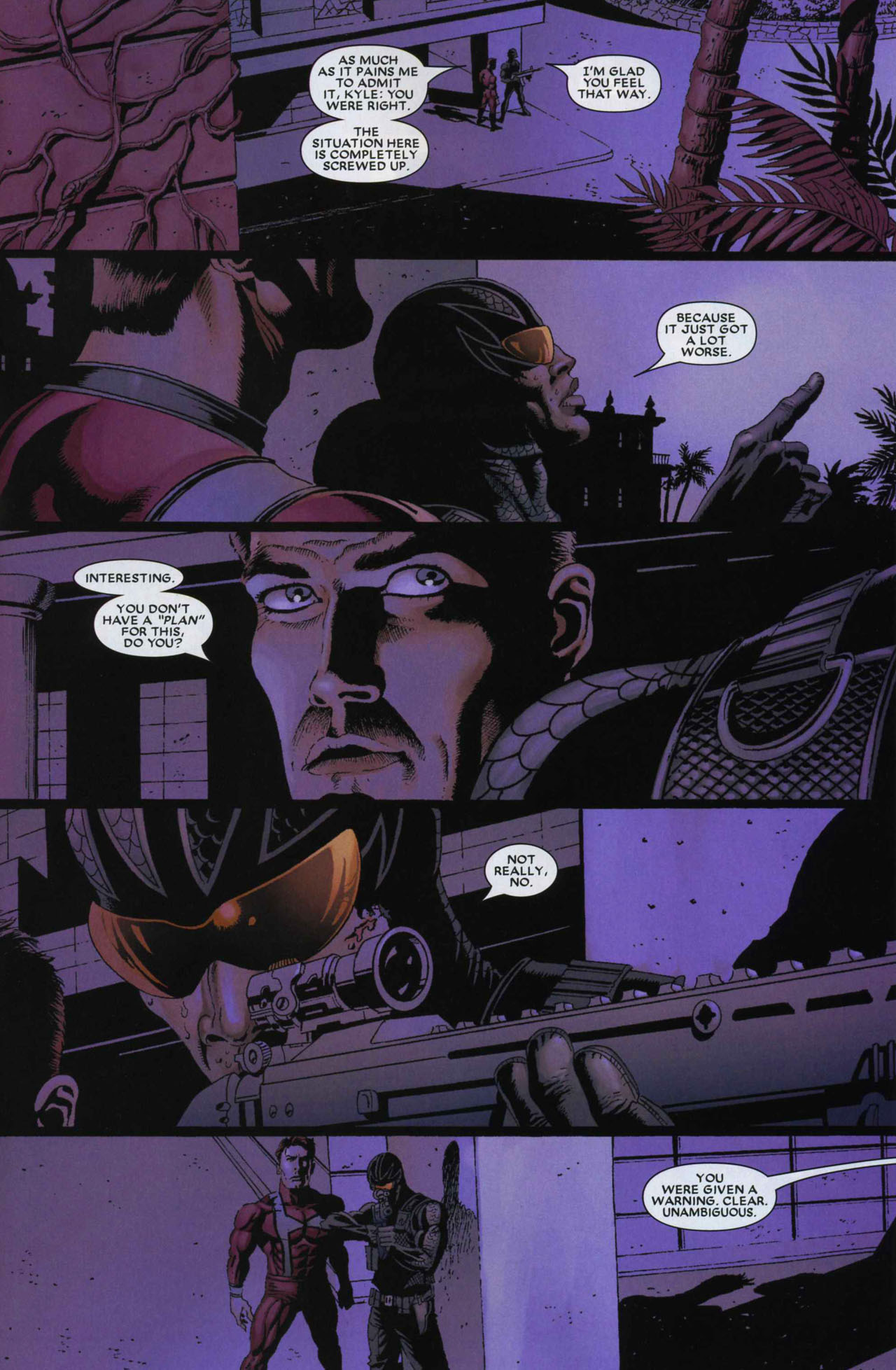 Read online Squadron Supreme: Hyperion vs. Nighthawk comic -  Issue #3 - 23