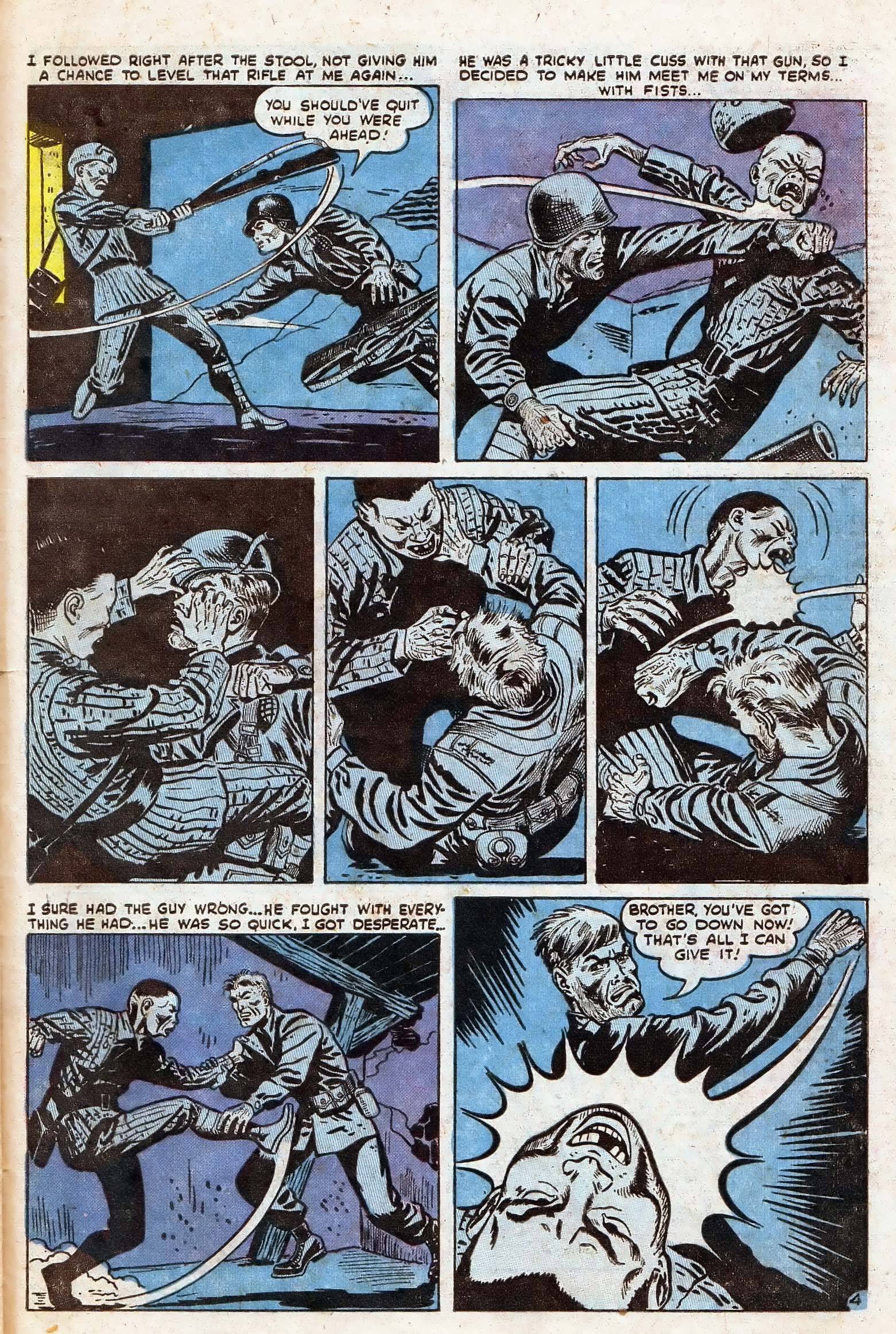 Read online Combat (1952) comic -  Issue #8 - 31