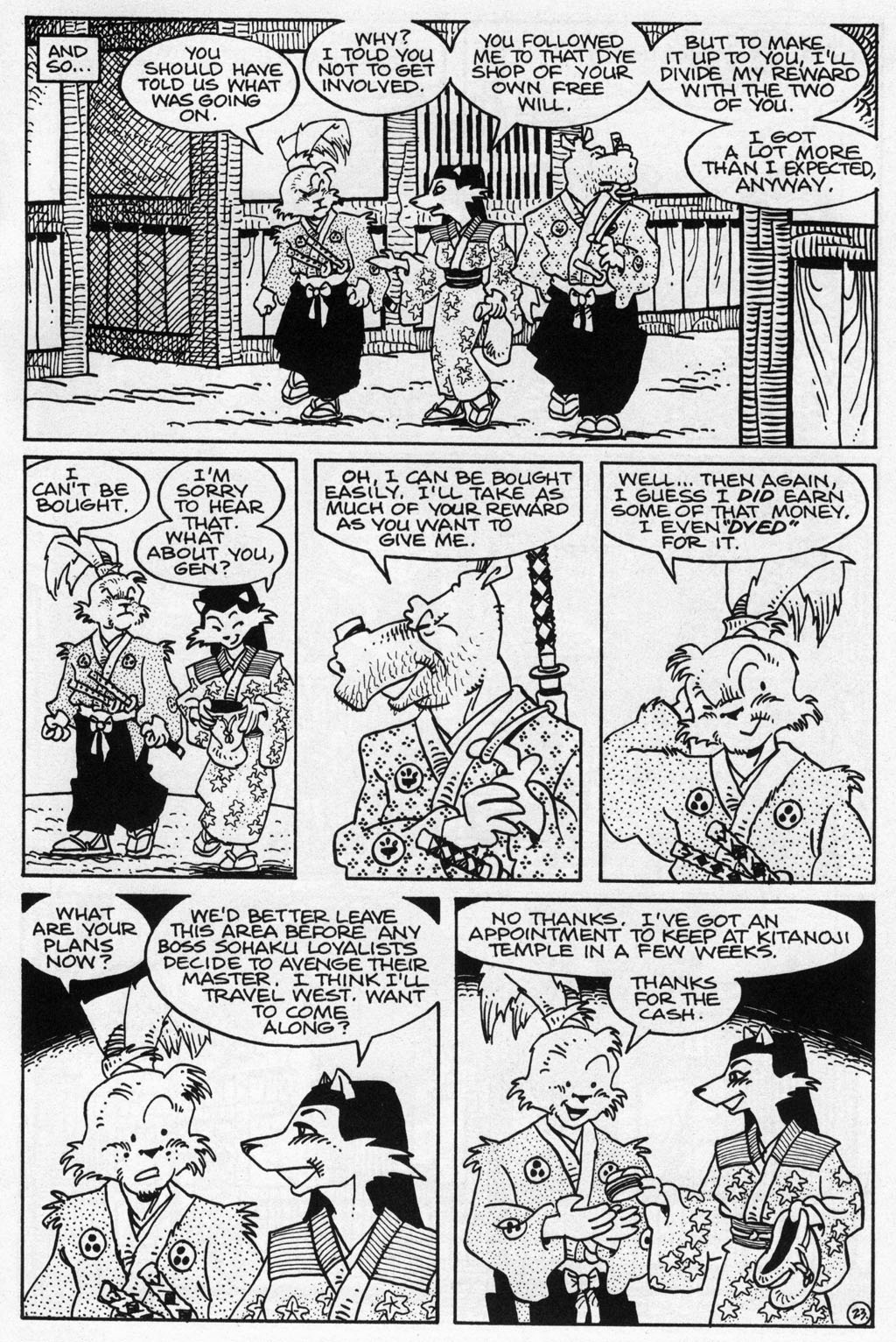 Read online Usagi Yojimbo (1996) comic -  Issue #51 - 25