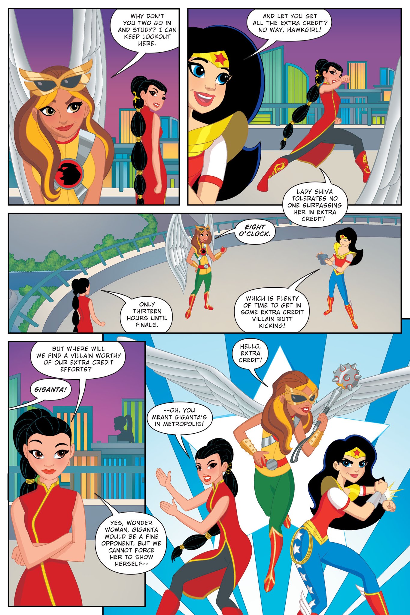 Read online DC Super Hero Girls: Finals Crisis comic -  Issue # TPB - 73