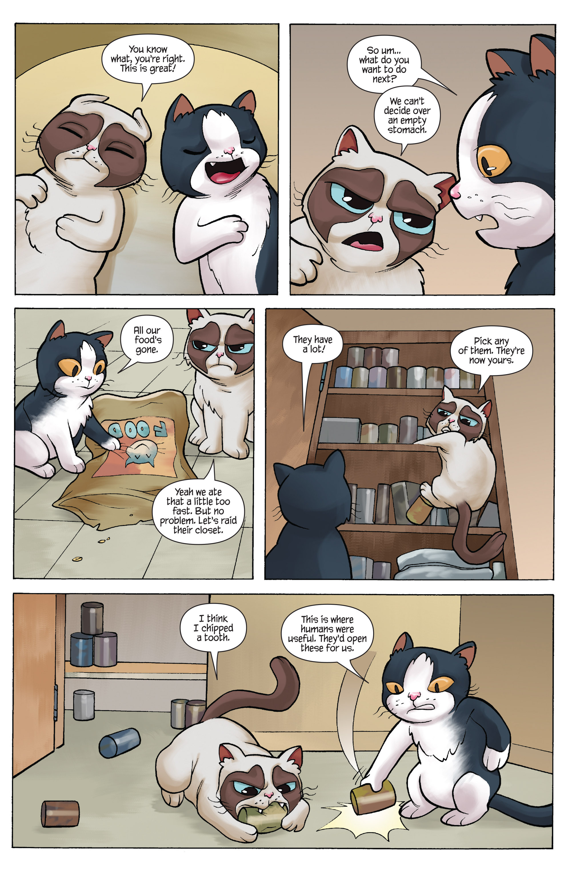 Read online Grumpy Cat & Pokey comic -  Issue #5 - 24