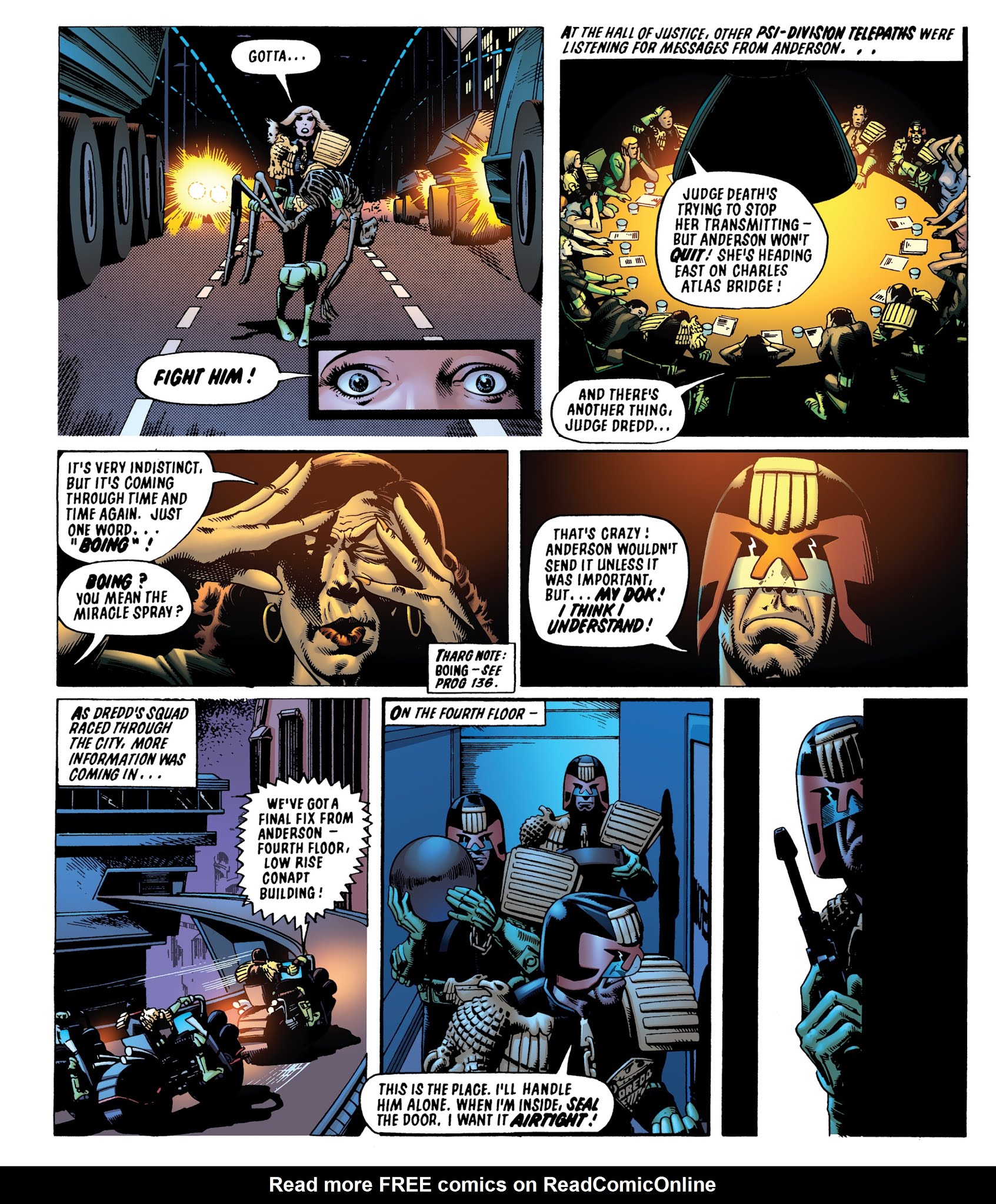 Read online Judge Dredd Classics: The Dark Judges comic -  Issue # TPB - 18