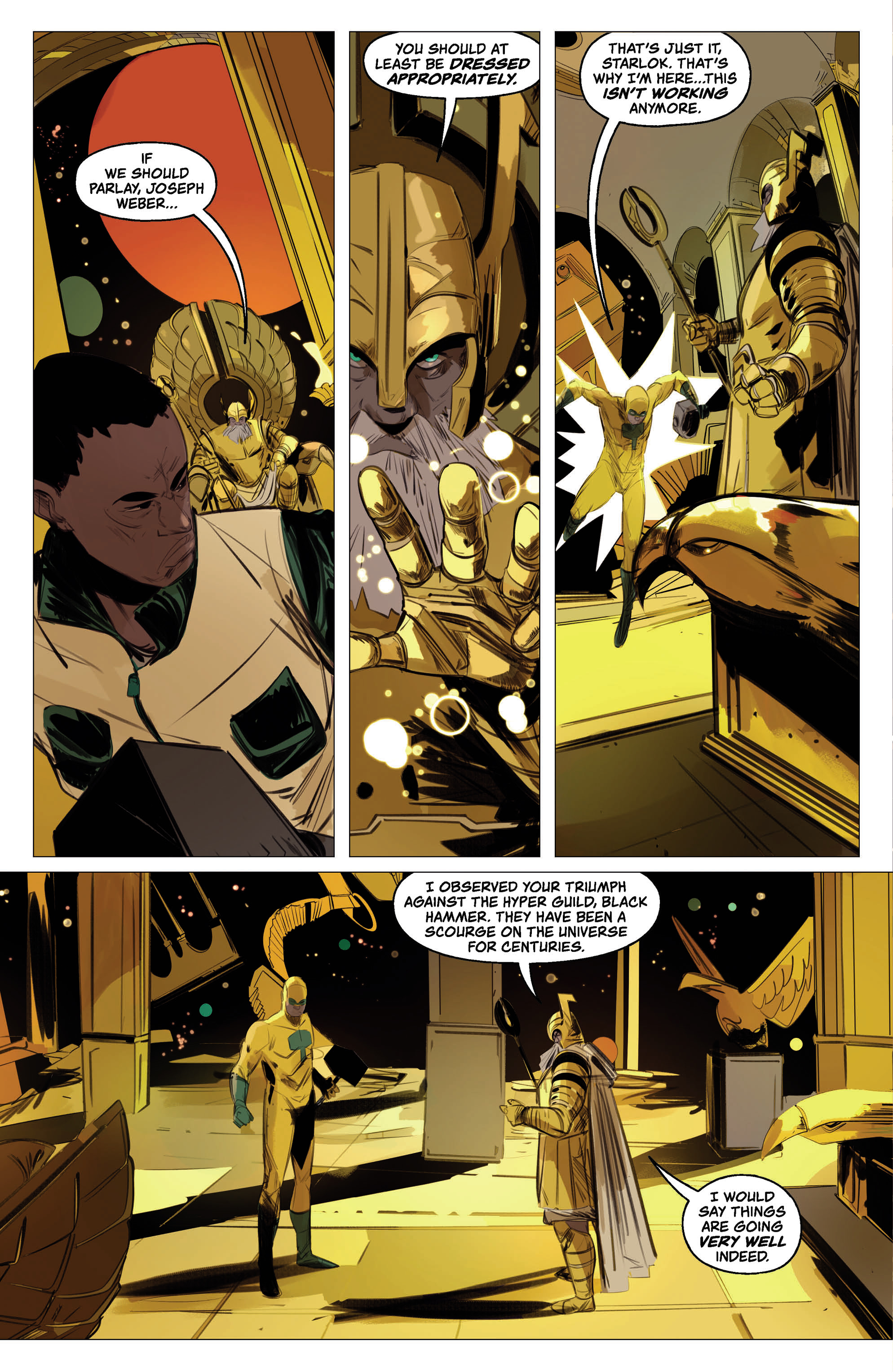 Read online The Last Days of Black Hammer: Chapter comic -  Issue #1 - 27