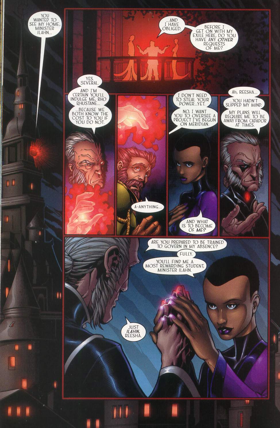 Read online Meridian comic -  Issue #15 - 17