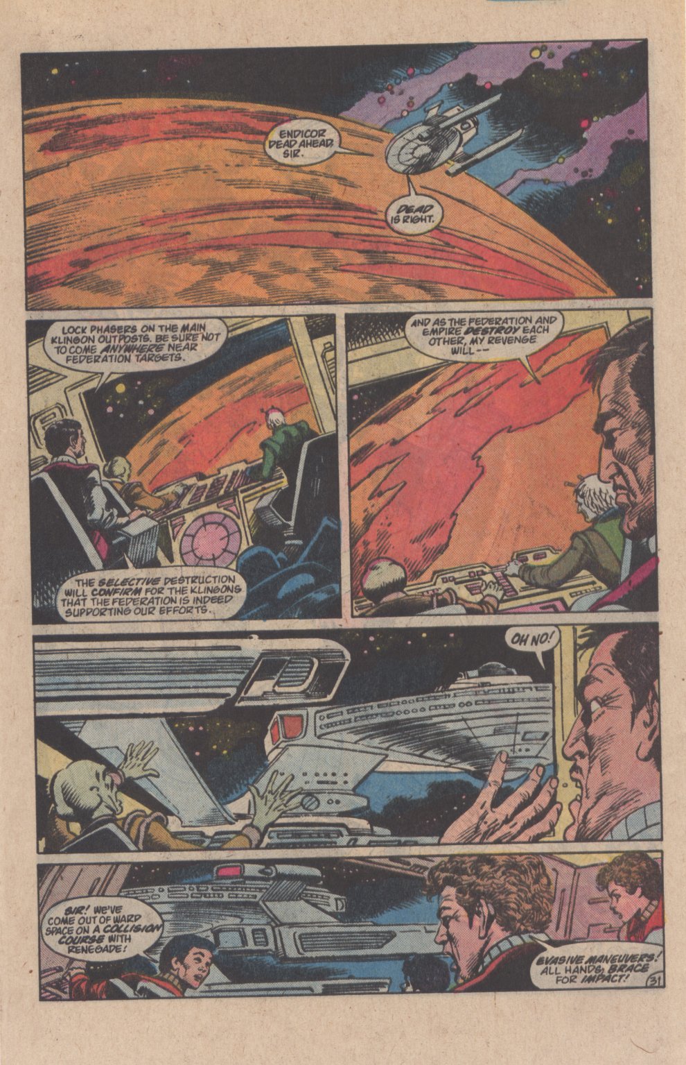 Read online Star Trek (1984) comic -  Issue #50 - 33