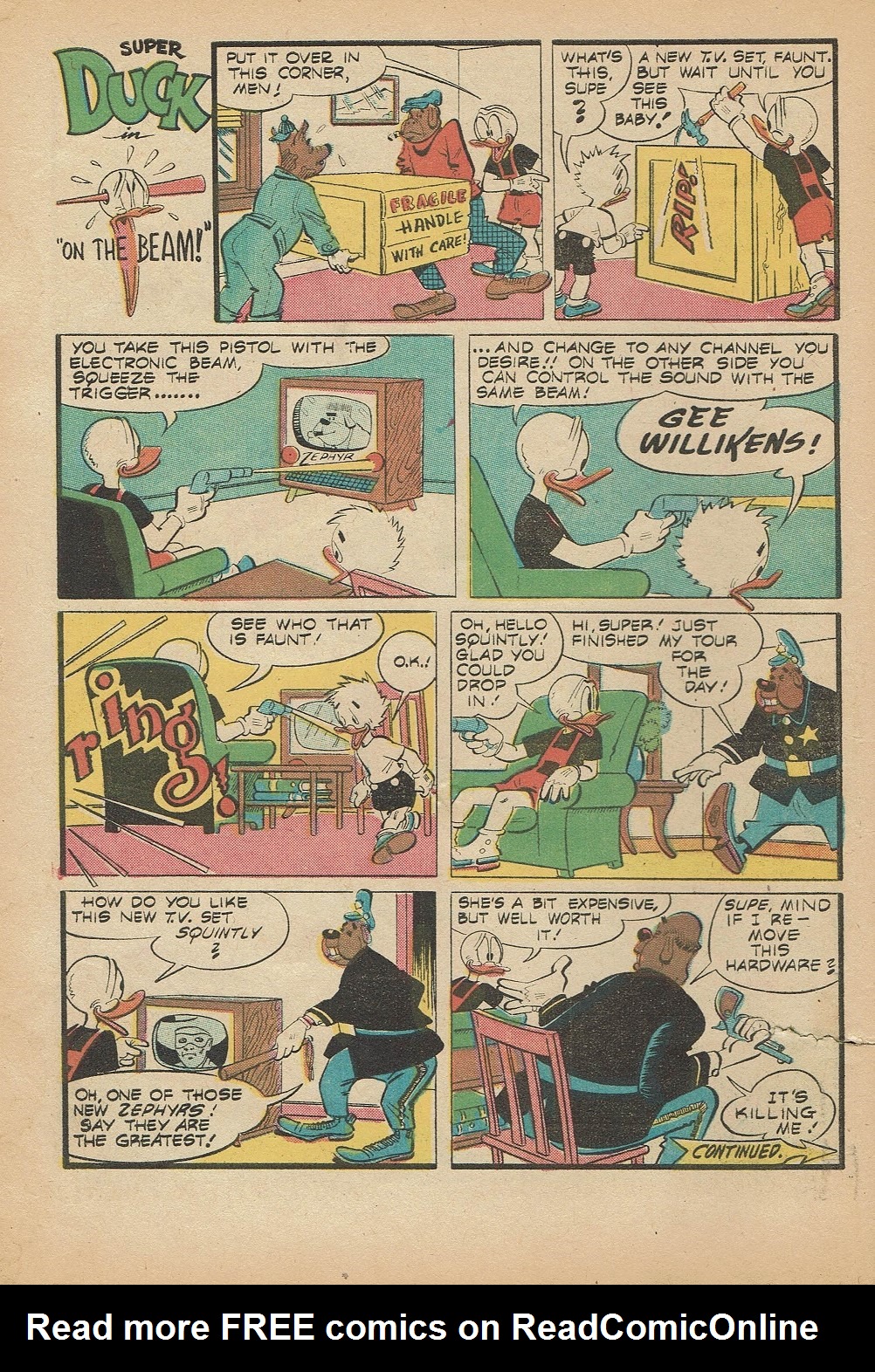 Read online Super Duck Comics comic -  Issue #68 - 10