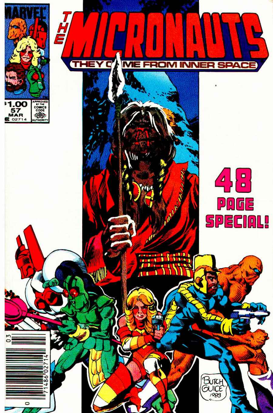 Read online Micronauts (1979) comic -  Issue #57 - 1