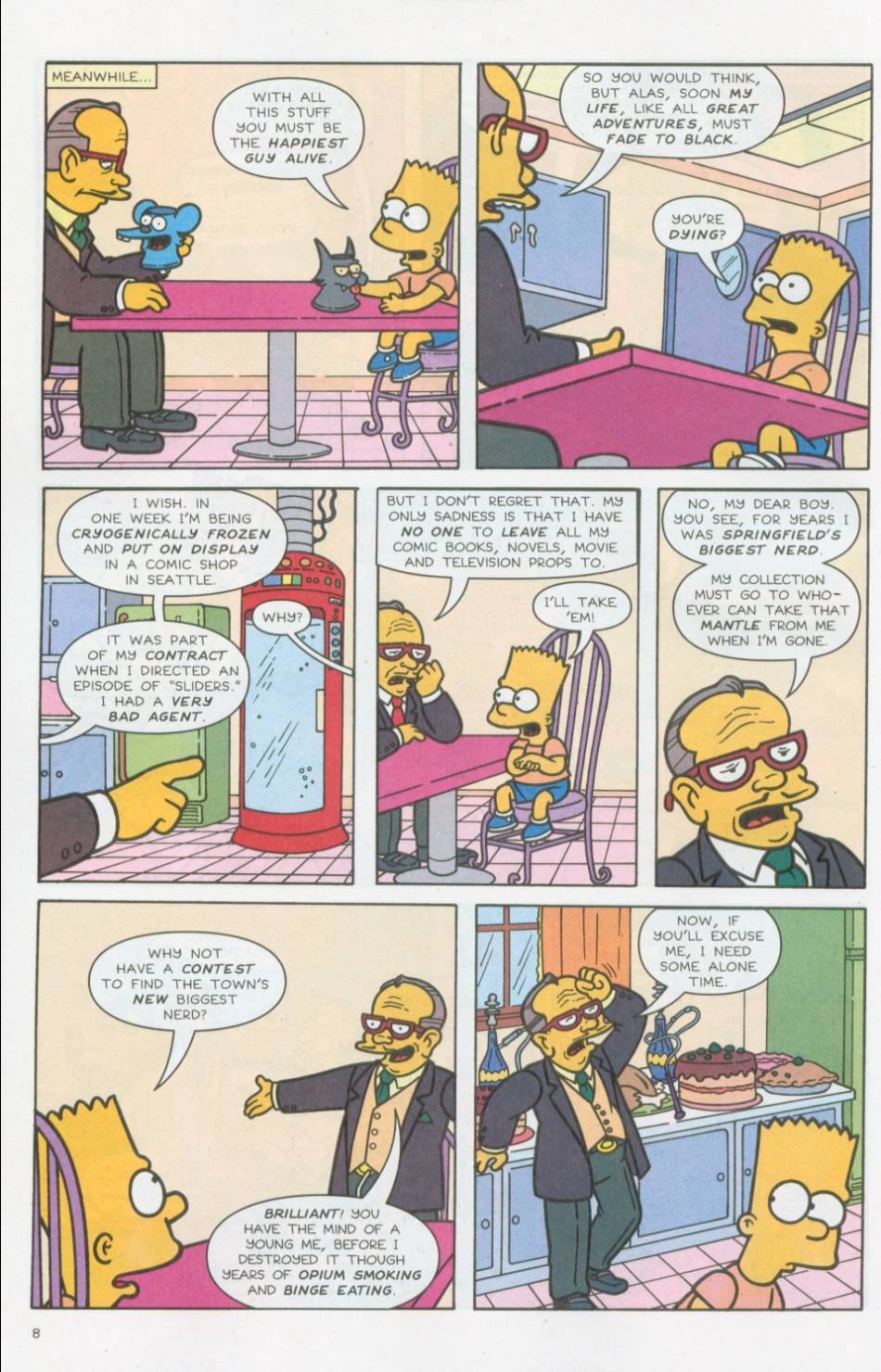 Read online Simpsons Comics comic -  Issue #73 - 9