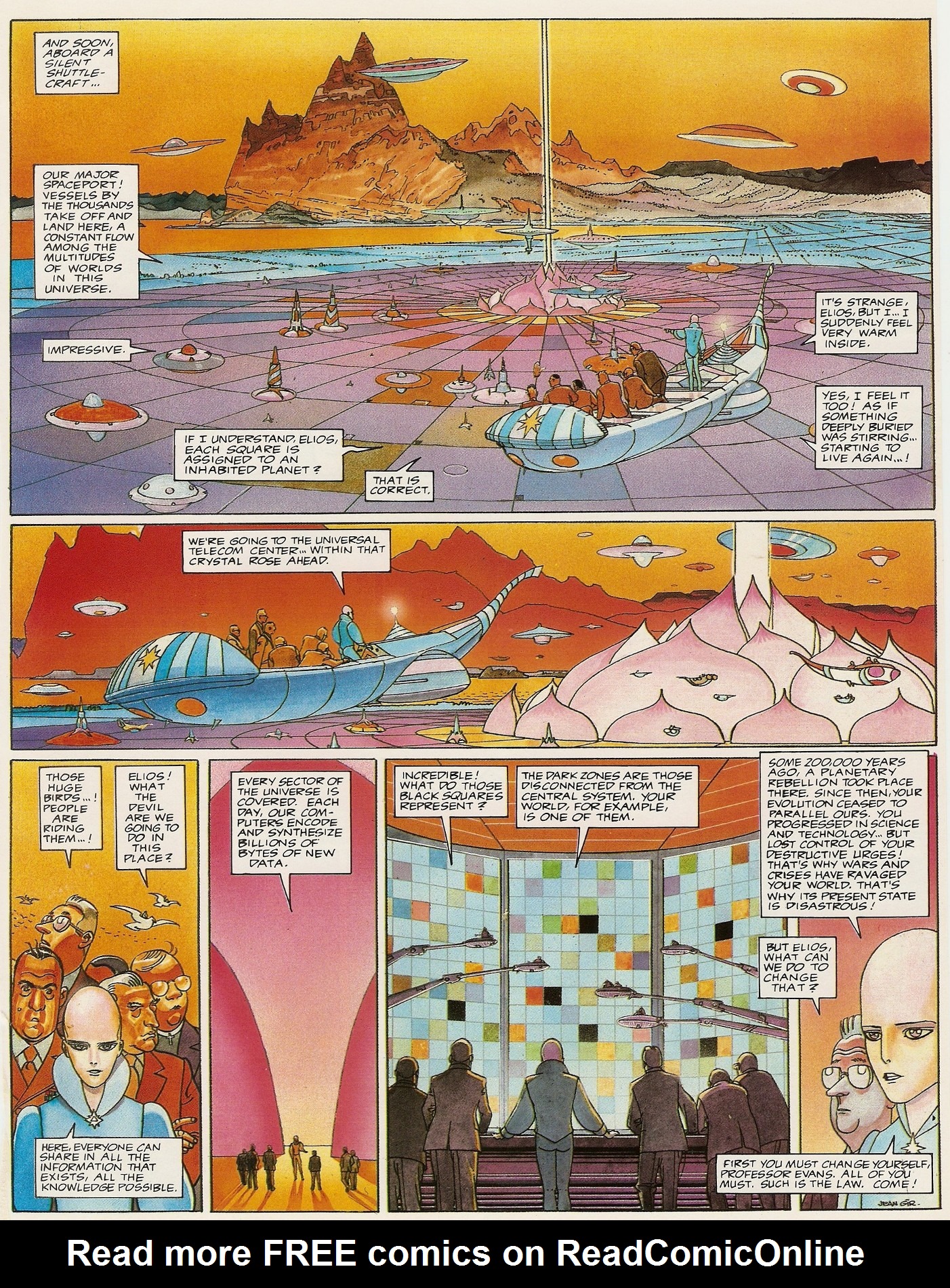 Read online Epic Graphic Novel: Moebius comic -  Issue # TPB 1 - 57