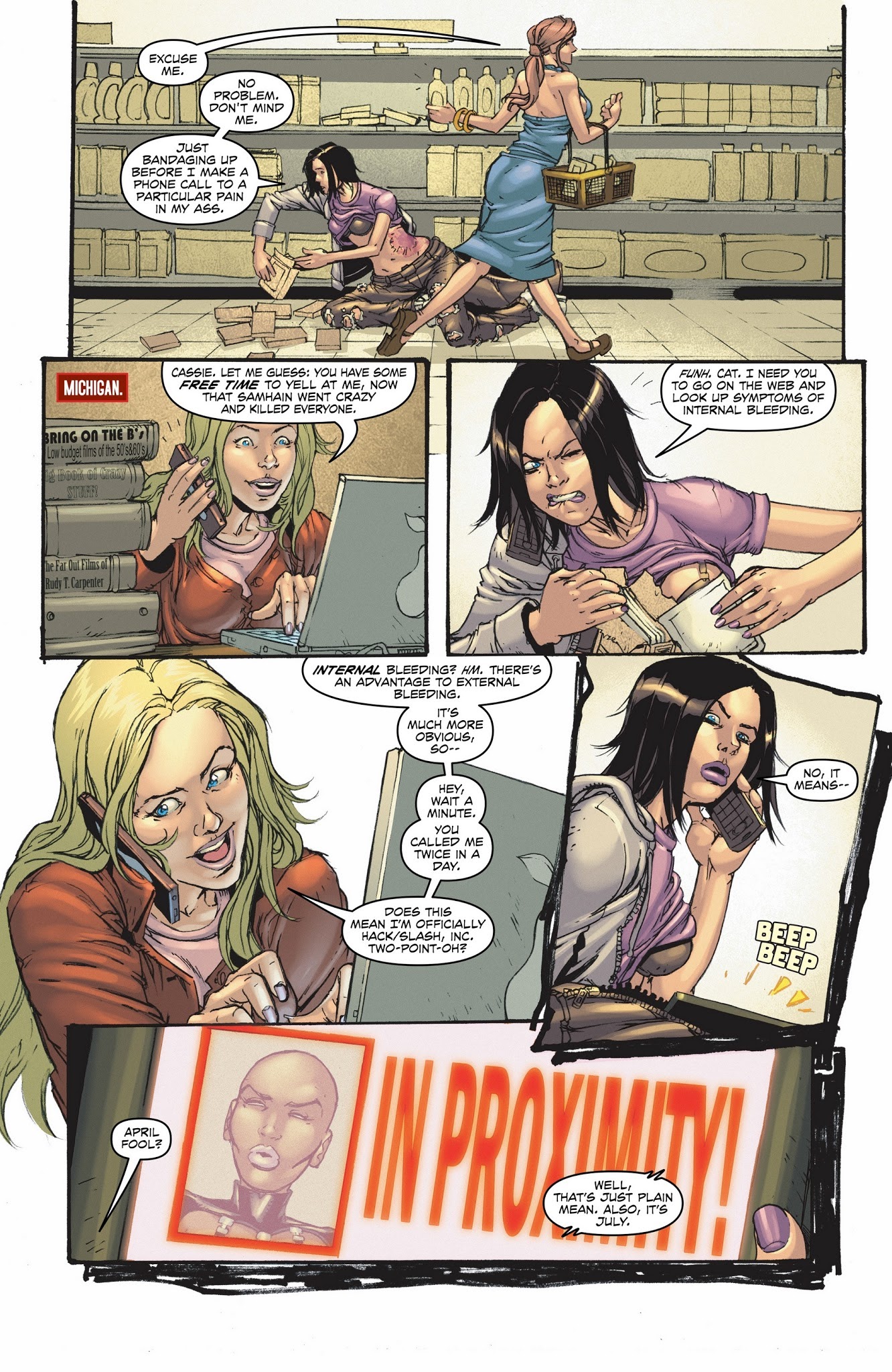 Read online Hack/Slash Omnibus comic -  Issue # TPB 4 (Part 3) - 76