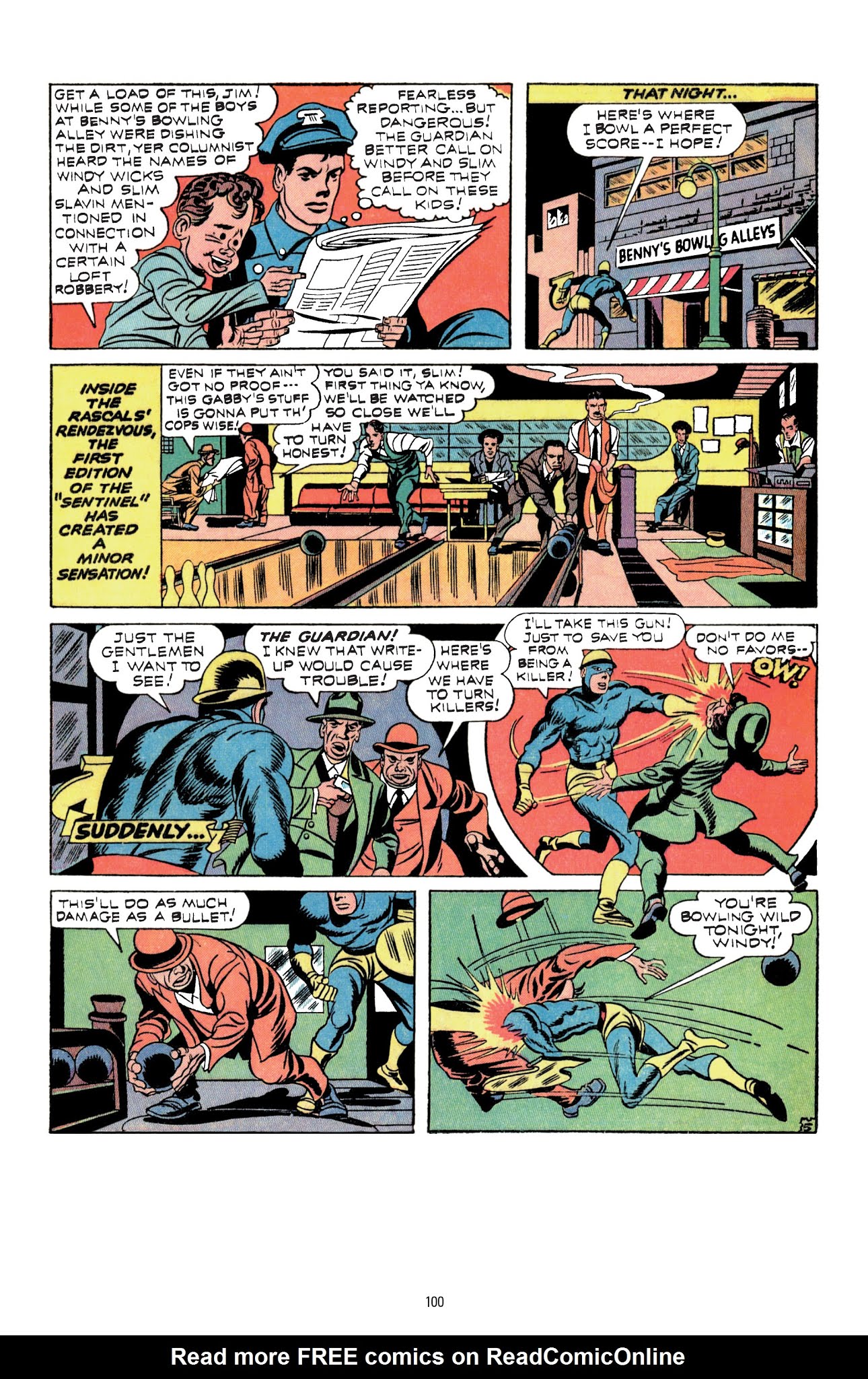 Read online The Newsboy Legion by Joe Simon and Jack Kirby comic -  Issue # TPB 1 (Part 1) - 97