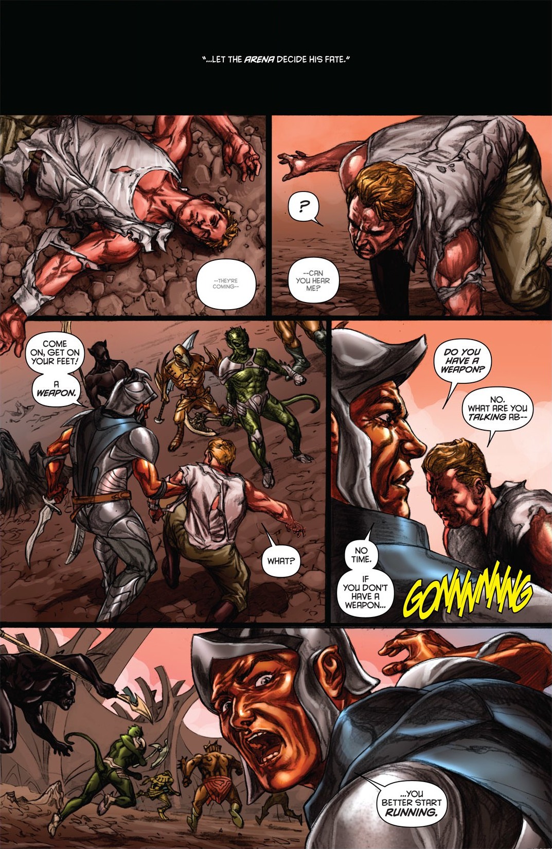 Read online Flash Gordon: Zeitgeist comic -  Issue # TPB - 46