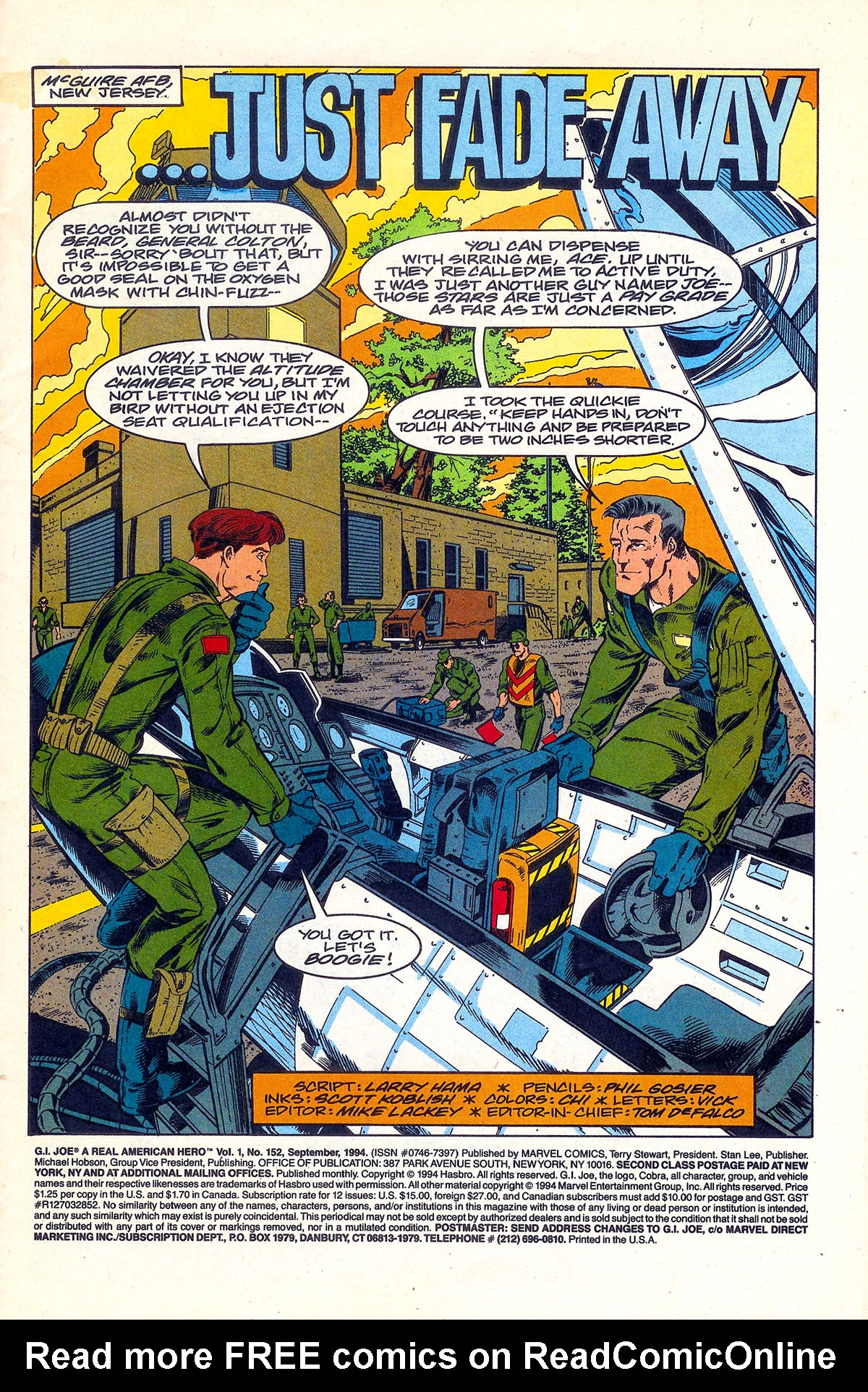 Read online G.I. Joe: A Real American Hero comic -  Issue #152 - 2