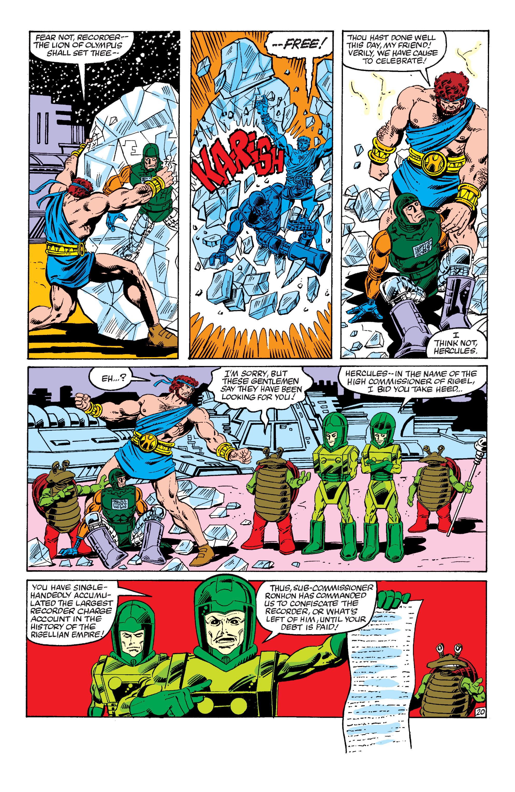 Read online Hercules (1982) comic -  Issue #4 - 21