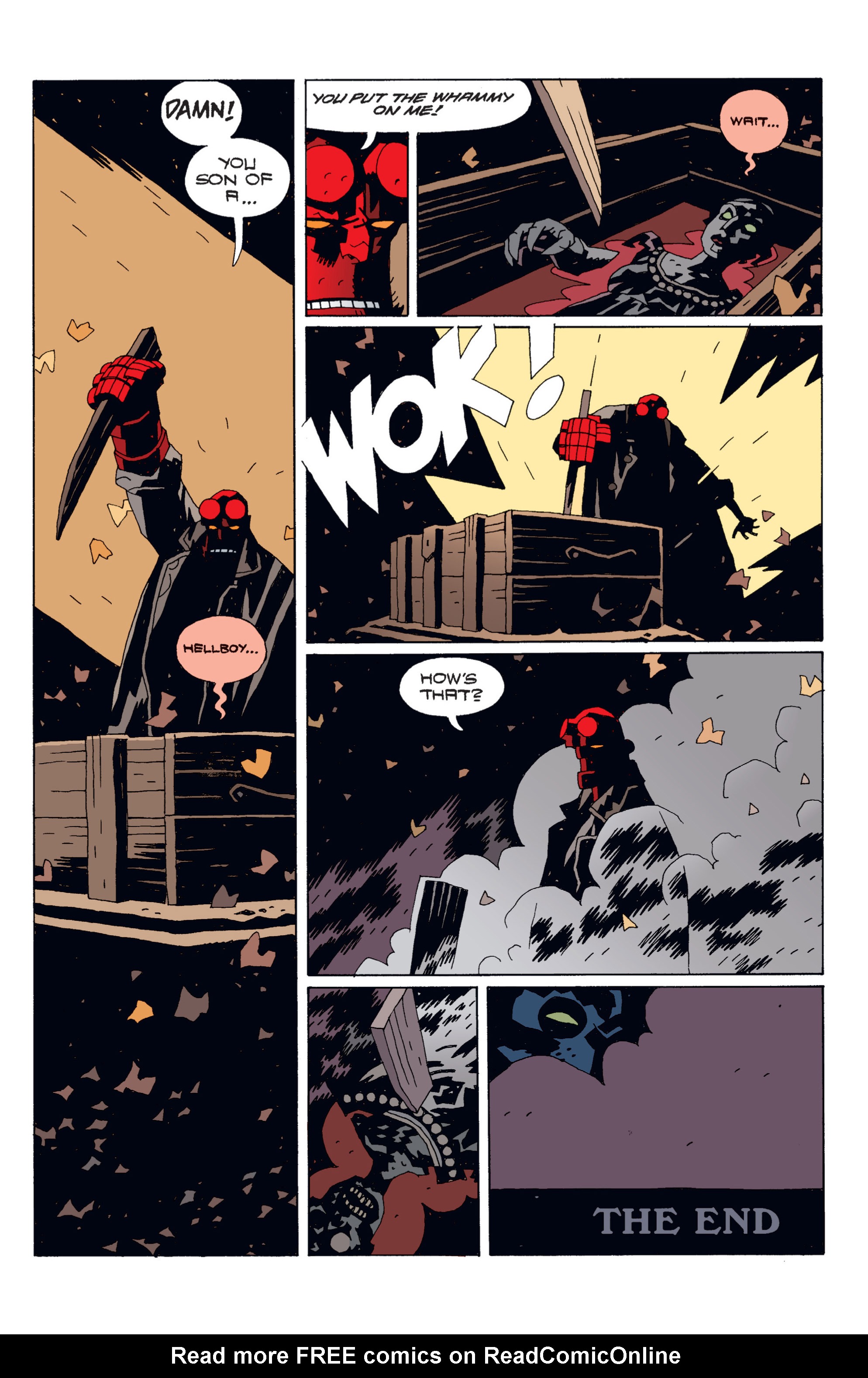 Read online Hellboy comic -  Issue #4 - 64
