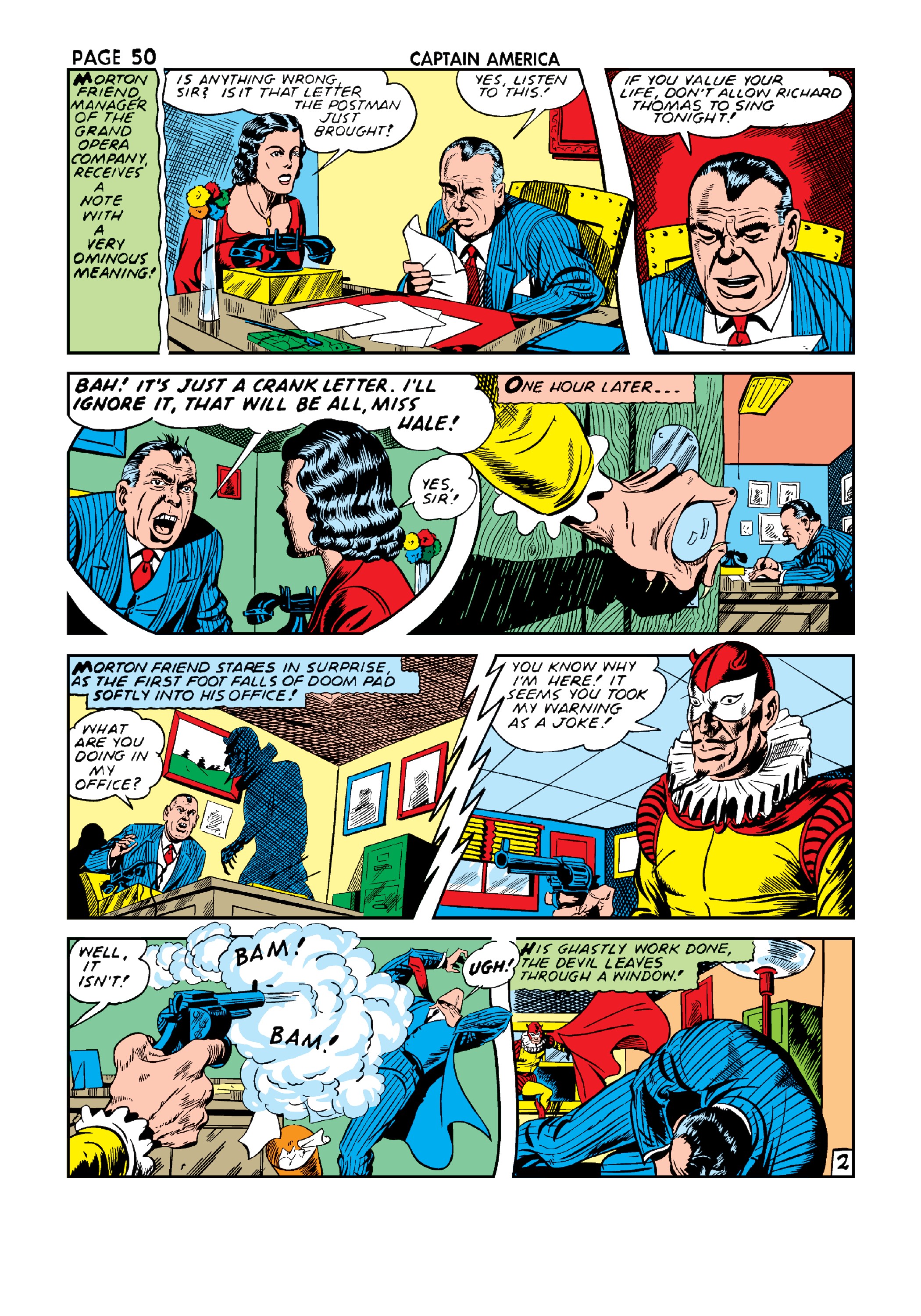 Read online Marvel Masterworks: Golden Age Captain America comic -  Issue # TPB 3 (Part 2) - 91