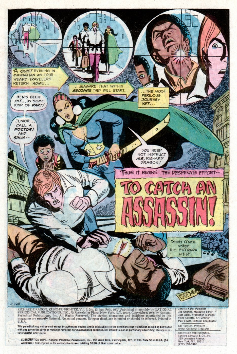 Read online Richard Dragon, Kung-Fu Fighter comic -  Issue #13 - 2