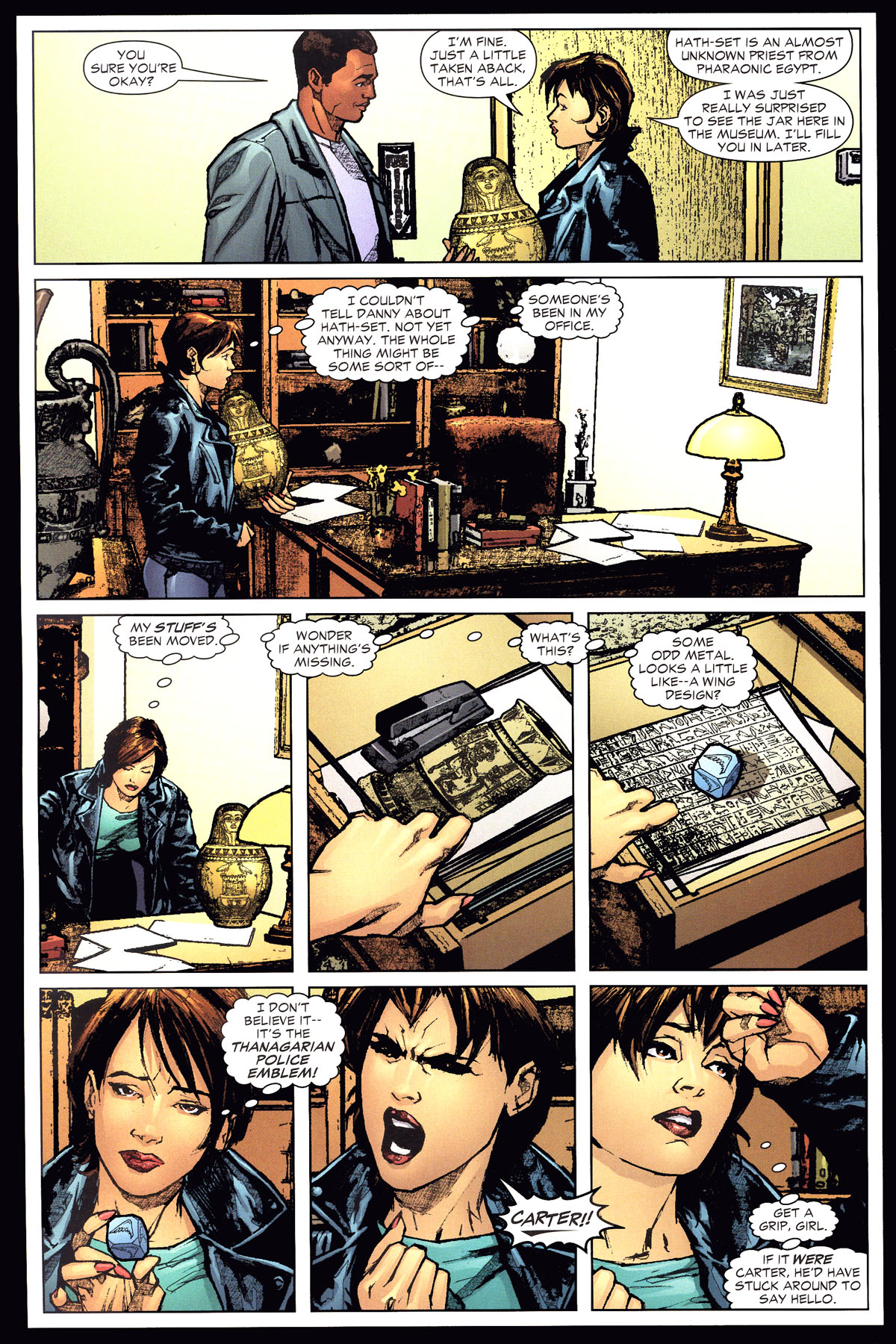 Read online Hawkgirl comic -  Issue #59 - 10