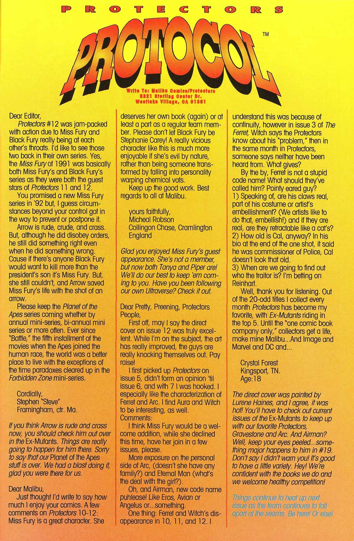 Read online The Protectors comic -  Issue #16 - 26