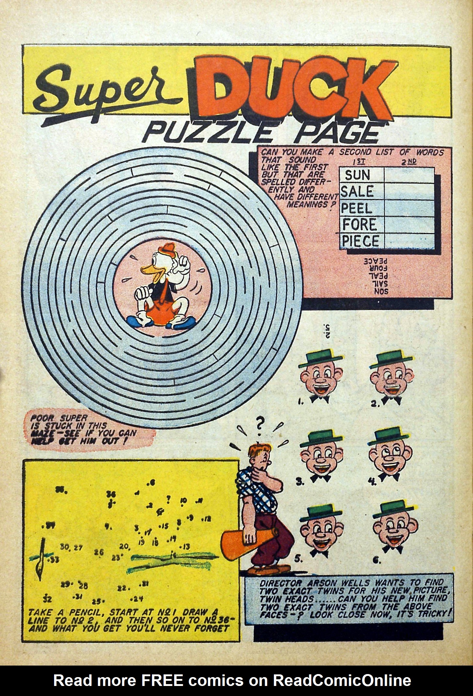 Read online Super Duck Comics comic -  Issue #9 - 40