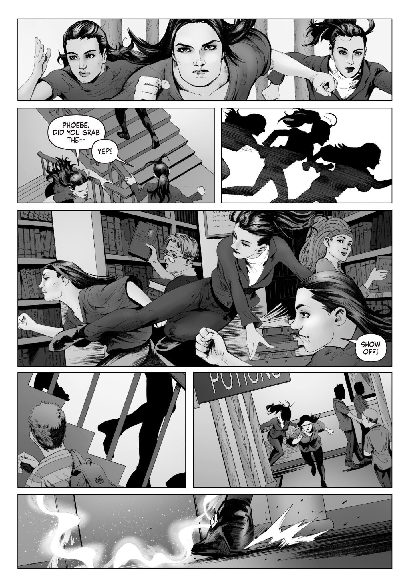 Read online Charmed: Magic School comic -  Issue # TPB - 97