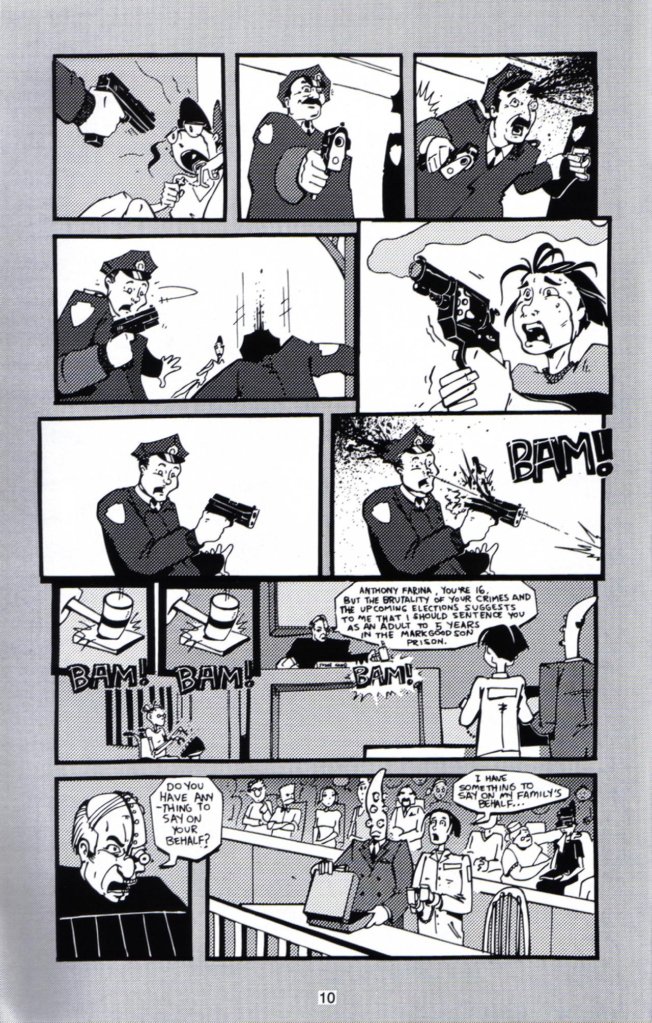 Read online La Cosa Nostroid comic -  Issue #1 - 12