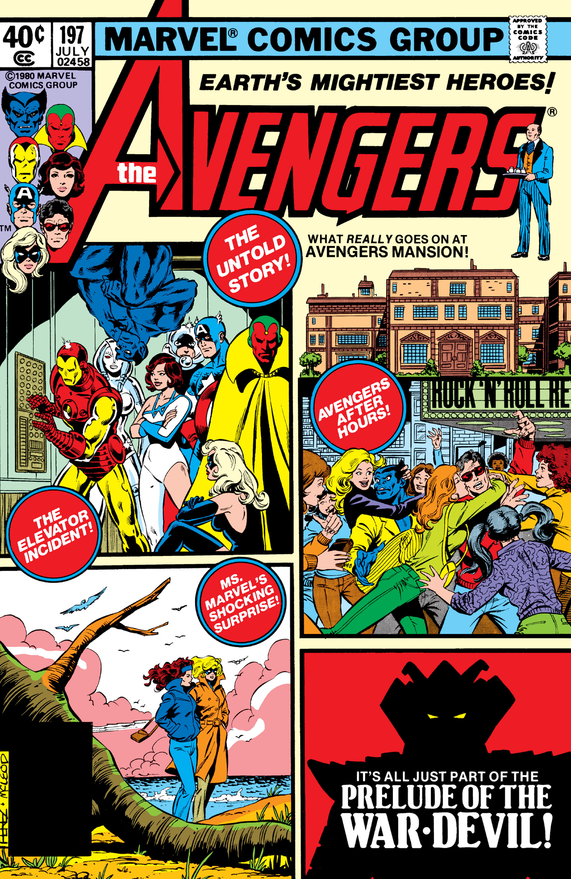 Read online The Avengers (1963) comic -  Issue #197 - 1